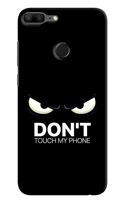Don'T Touch My Phone Honor 9 Lite Hard Case Back Cover by Casekaro