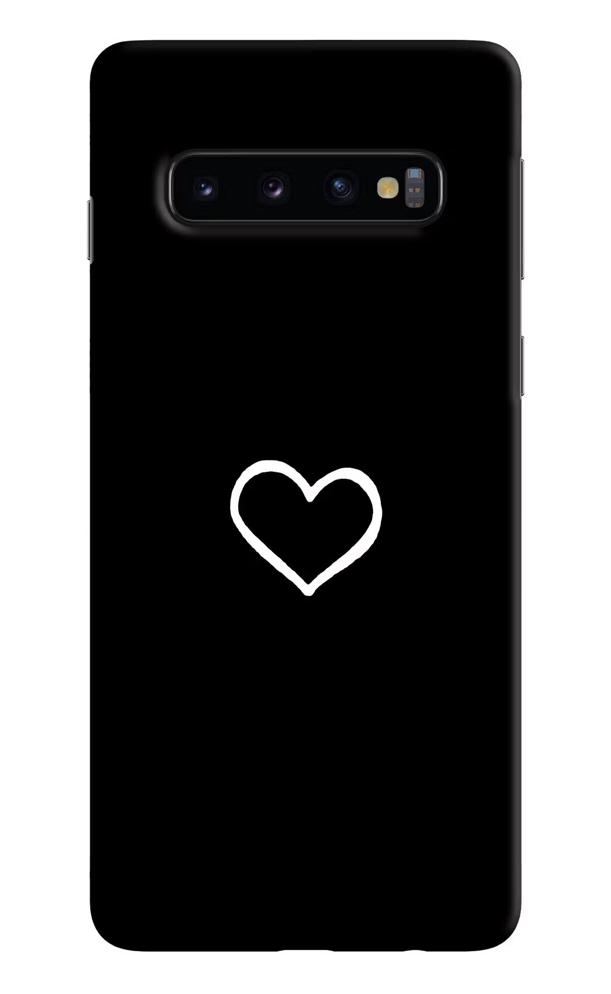 Heart Samsung S10 Hard Case Back Cover by Casekaro