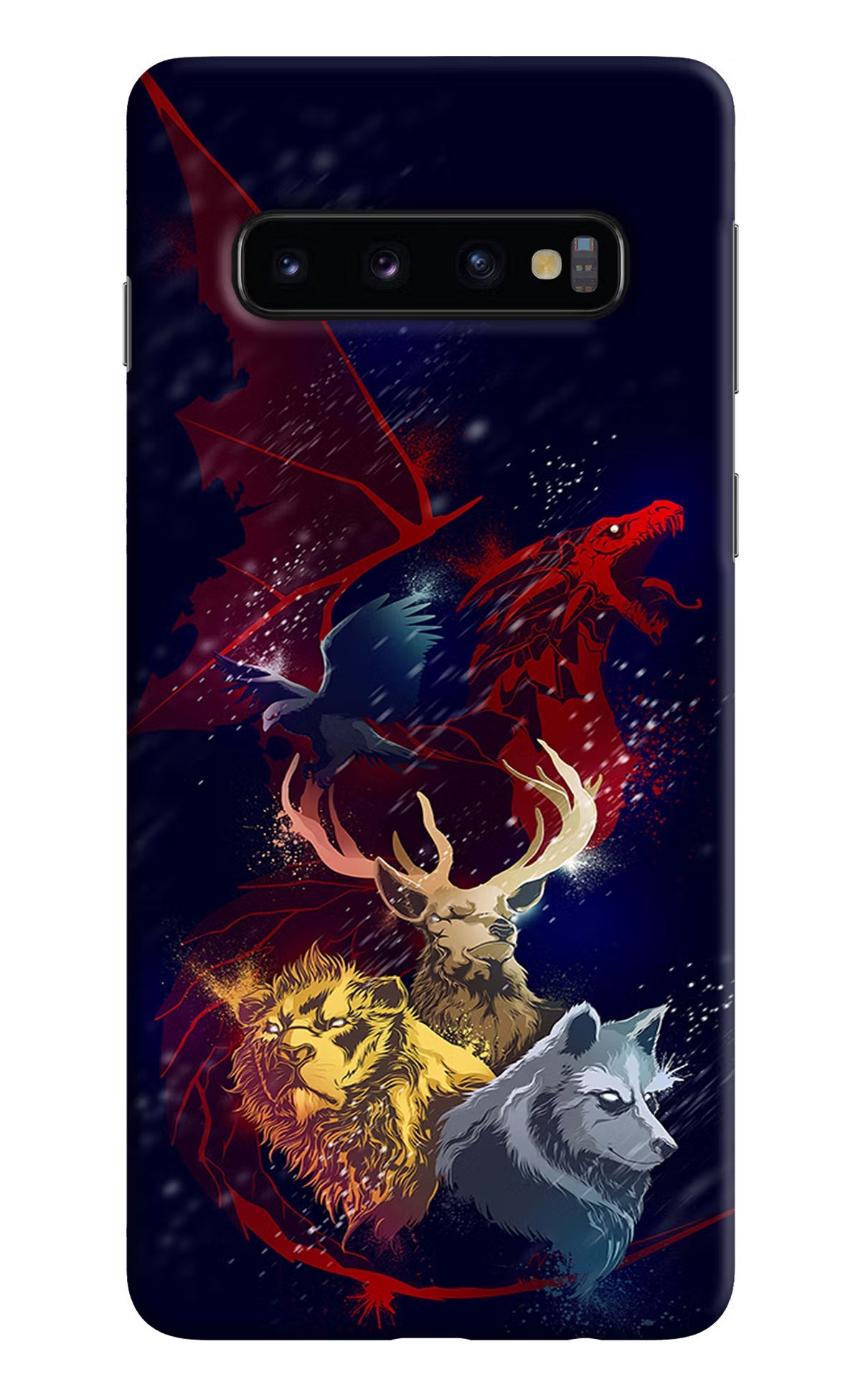 Game Of Thrones Samsung S10 Hard Case Back Cover by Casekaro