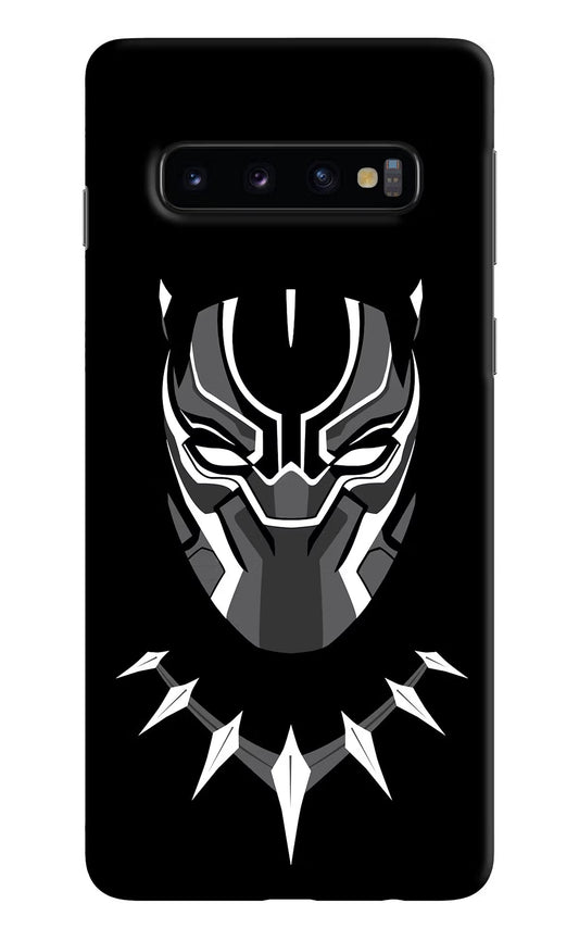 Black Panther Samsung S10 Hard Case Back Cover by Casekaro