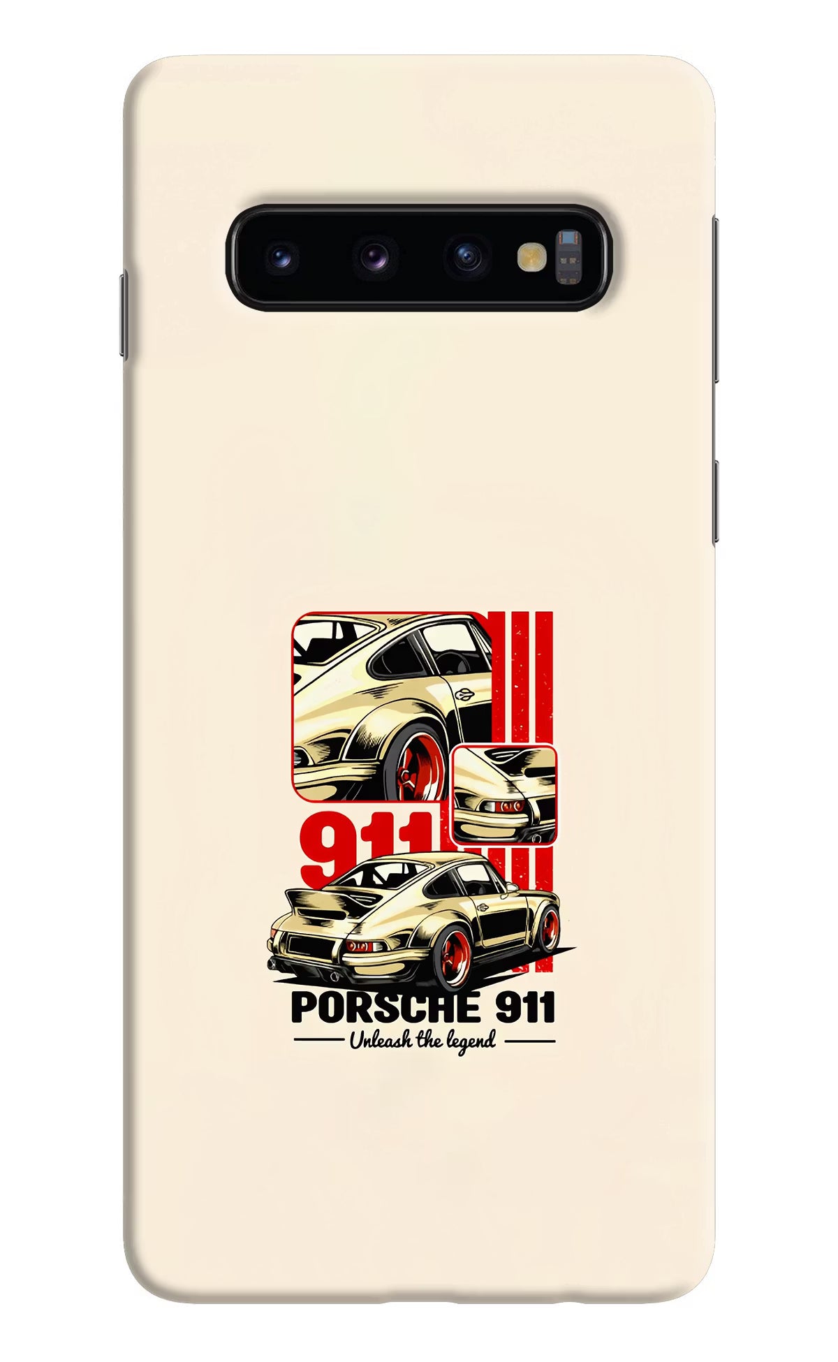 Classic Porsche 911 Samsung S10 Hard Case Back Cover by Casekaro