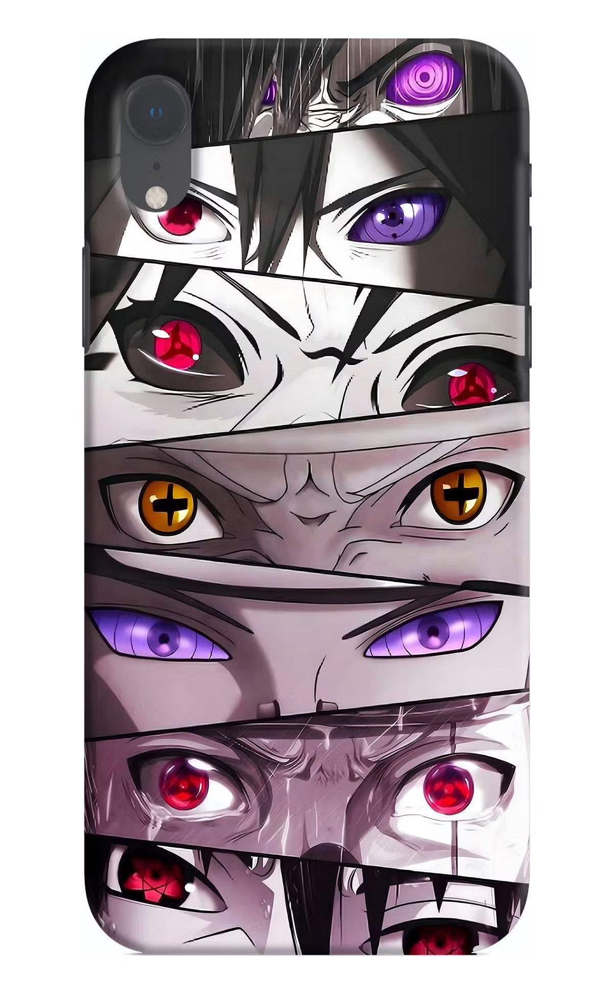 Naruto Anime iPhone XR Hard Case Back Cover by Casekaro