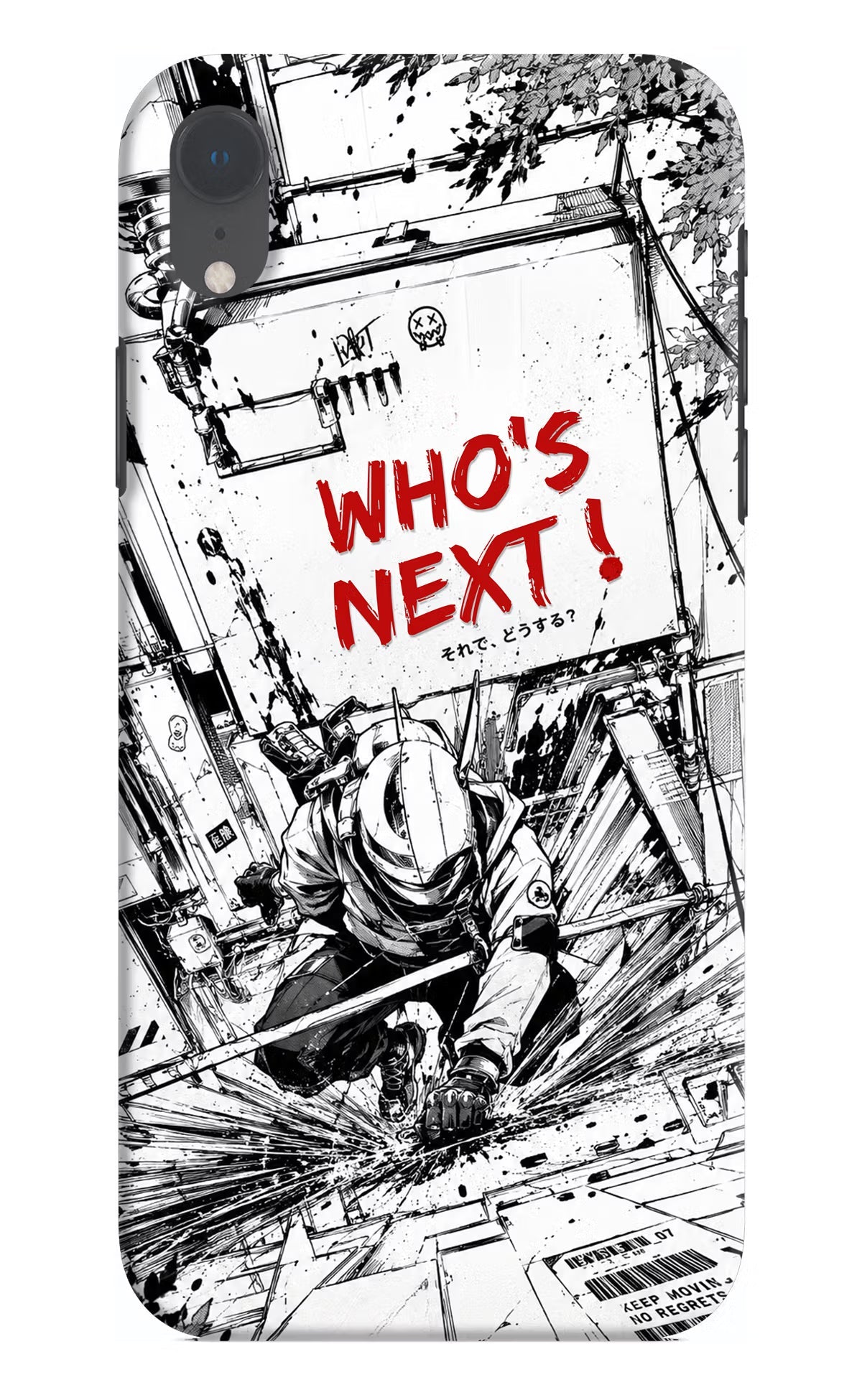 Who's Next iPhone XR Hard Case Back Cover by Casekaro