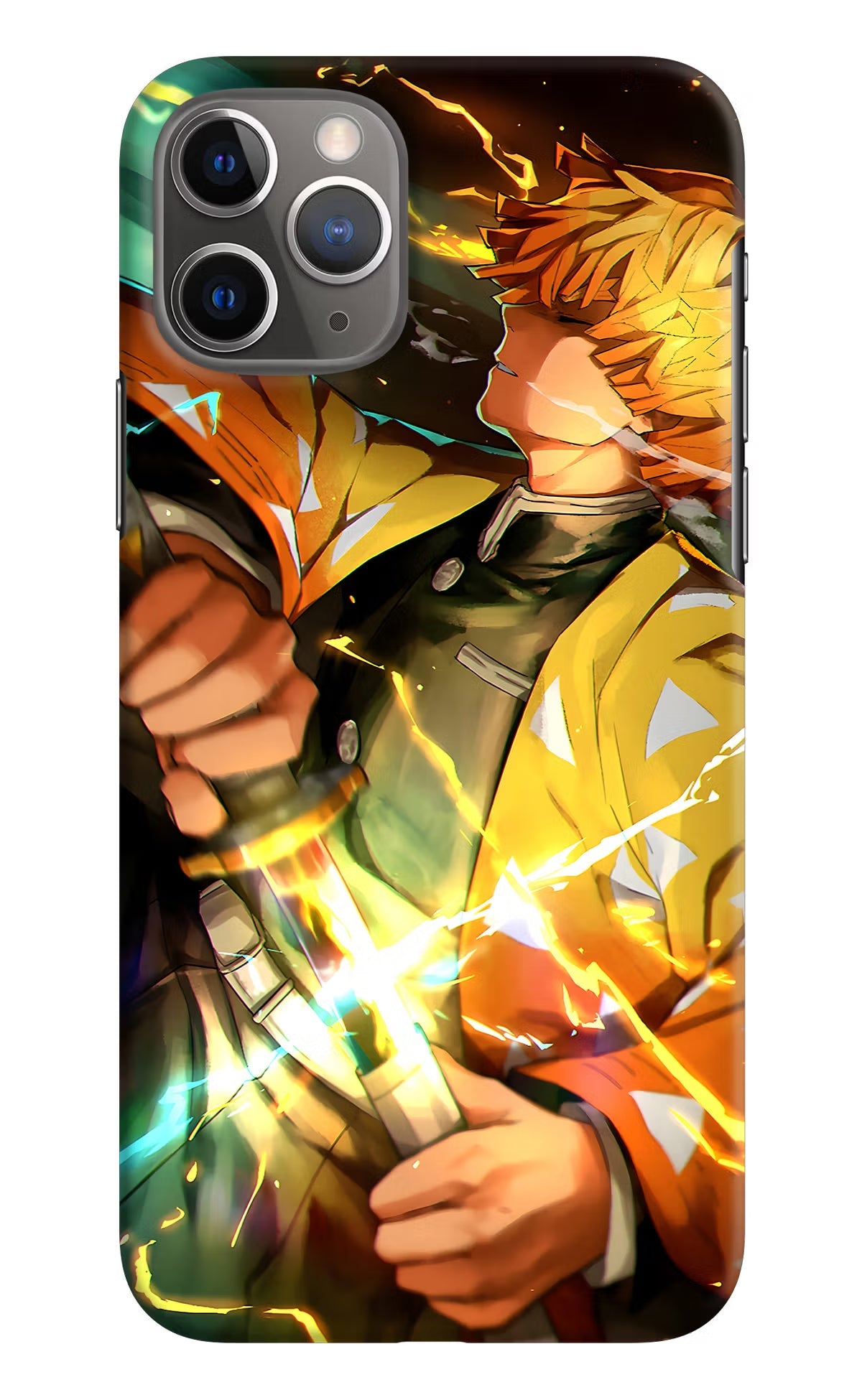 Demon Slayer iPhone 11 Pro Max Hard Case Back Cover by Casekaro