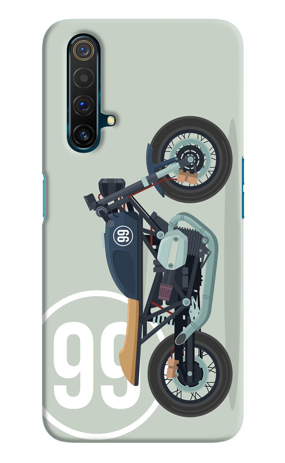 Classic Cafe Racer 99 Realme X3 Hard Case Back Cover by Casekaro