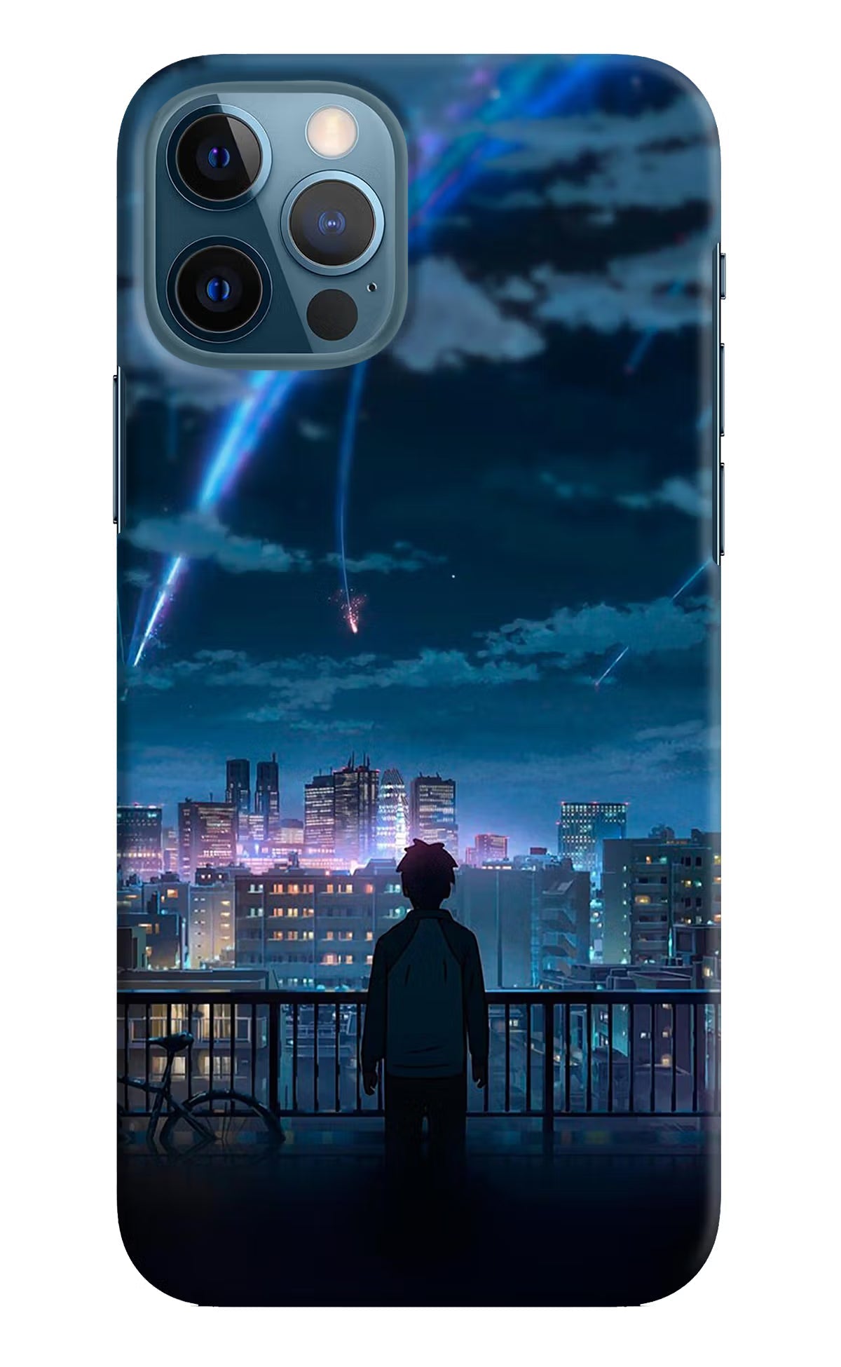 Anime iPhone 12 Pro Hard Case Back Cover by Casekaro