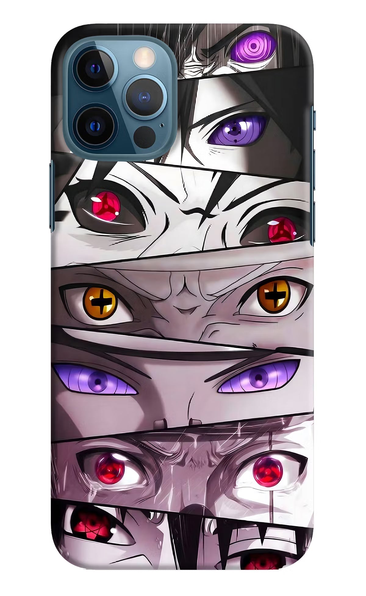 Naruto Anime iPhone 12 Pro Hard Case Back Cover by Casekaro