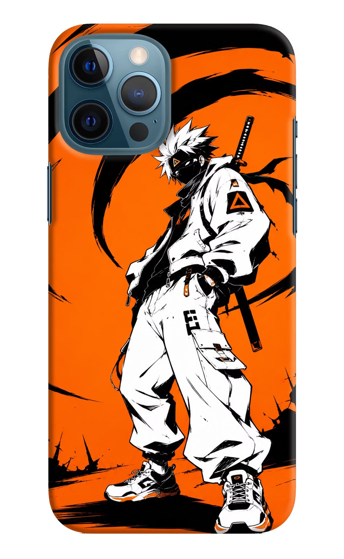 Street Samurai  iPhone 12 Pro Max Hard Case Back Cover by Casekaro