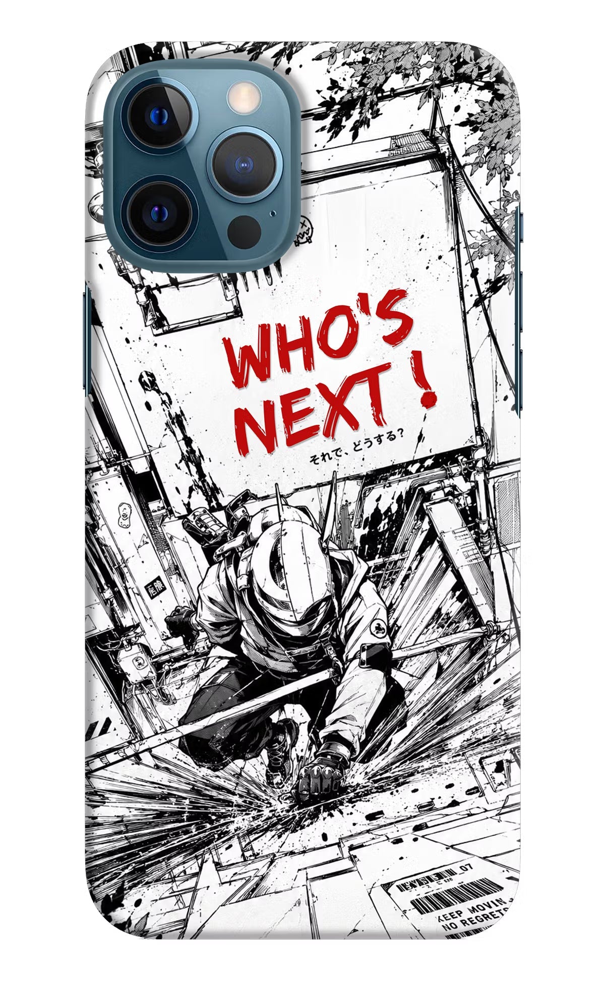 Who's Next iPhone 12 Pro Max Hard Case Back Cover by Casekaro