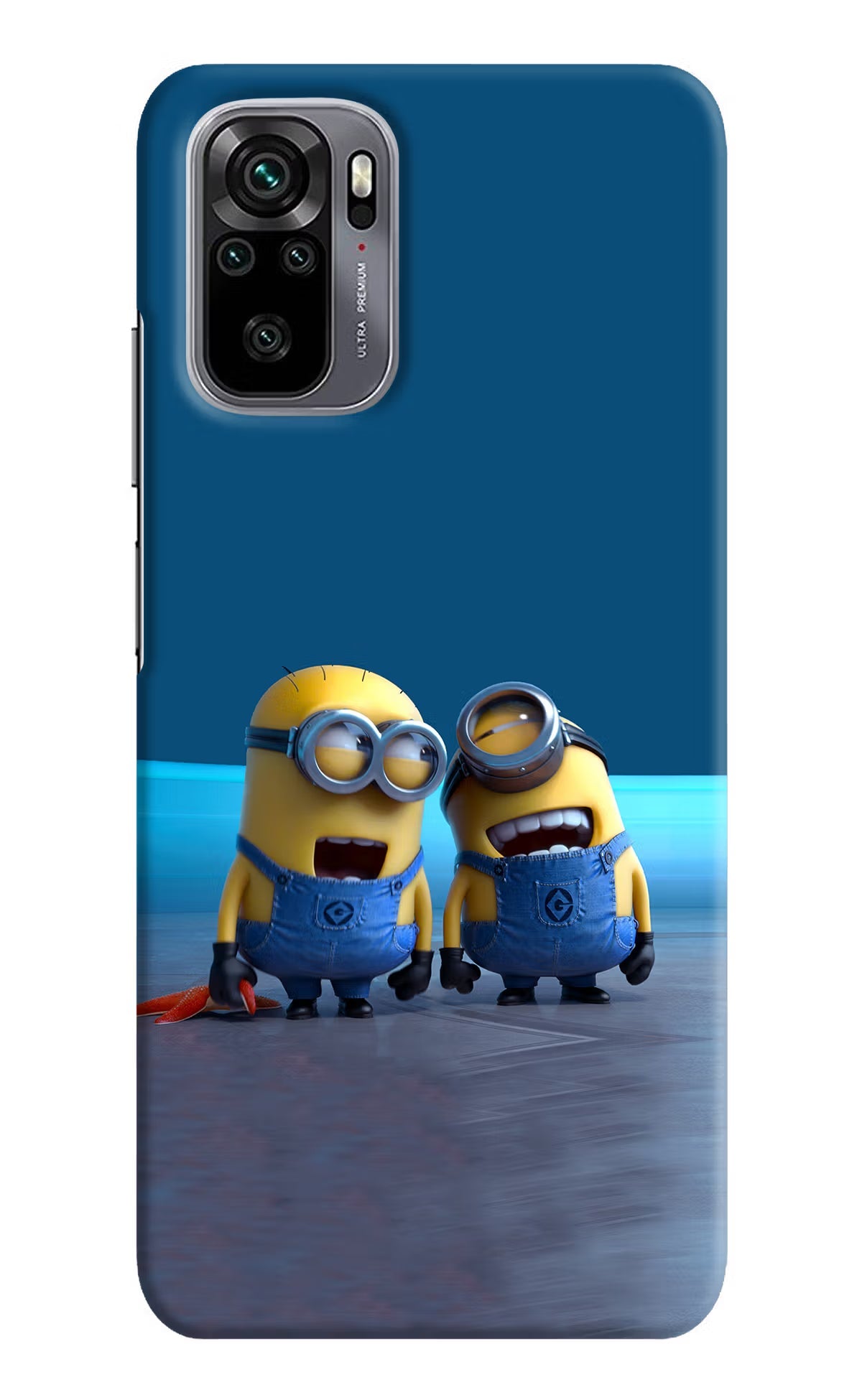 Minion Laughing Redmi Note 10/10S Hard Case Back Cover by Casekaro
