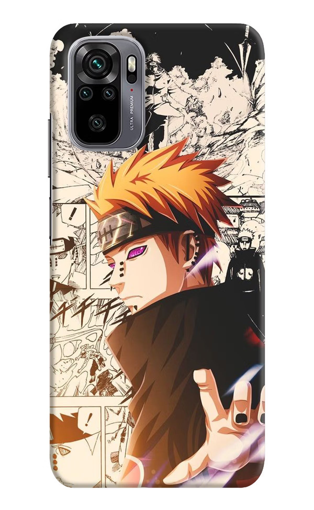 Pain Anime Redmi Note 10/10S Hard Case Back Cover by Casekaro