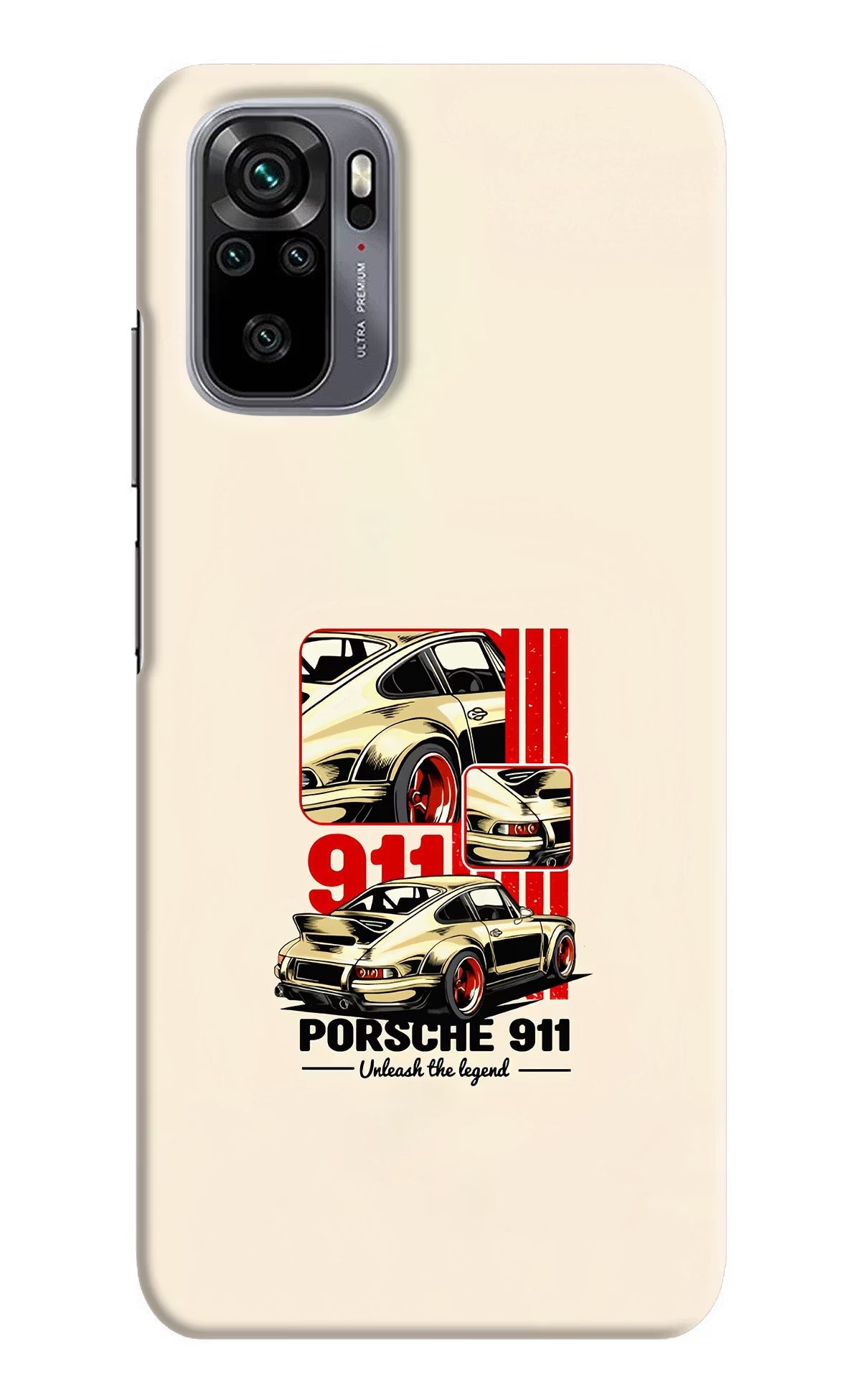 Classic Porsche 911 Redmi Note 10/10S Hard Case Back Cover by Casekaro