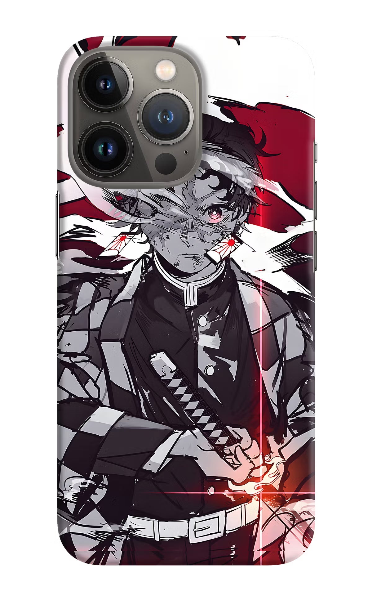 Demon Slayer iPhone 13 Pro Hard Case Back Cover by Casekaro