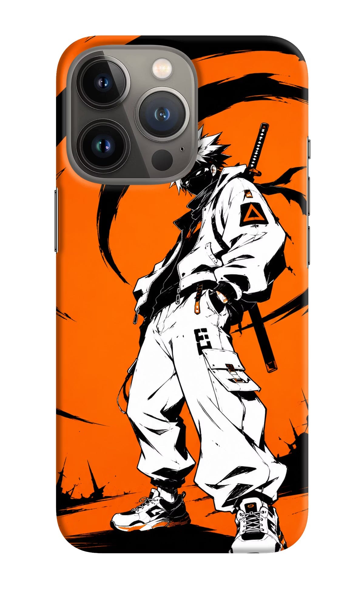Street Samurai  iPhone 13 Pro Hard Case Back Cover by Casekaro