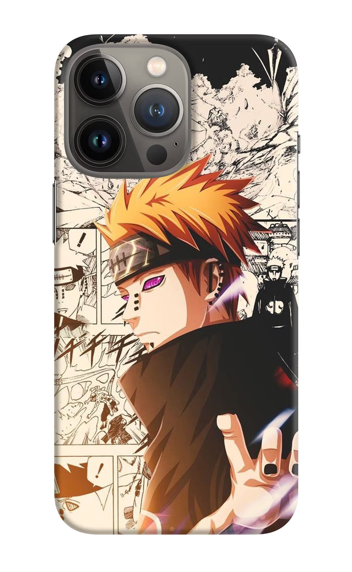 Pain Anime iPhone 13 Pro Max Hard Case Back Cover by Casekaro