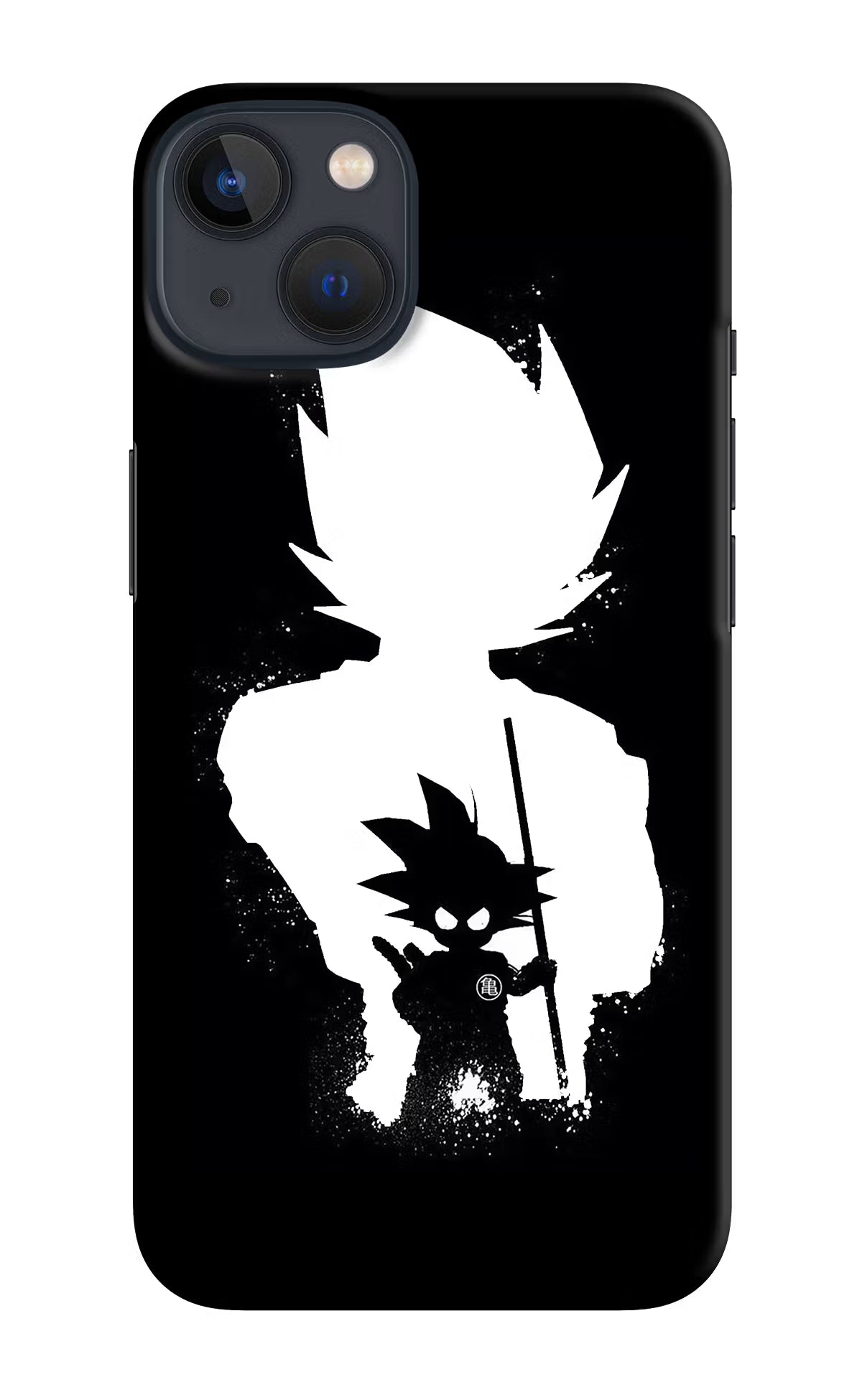 Goku Shadow iPhone 13 Mini Hard Case Back Cover by Casekaro