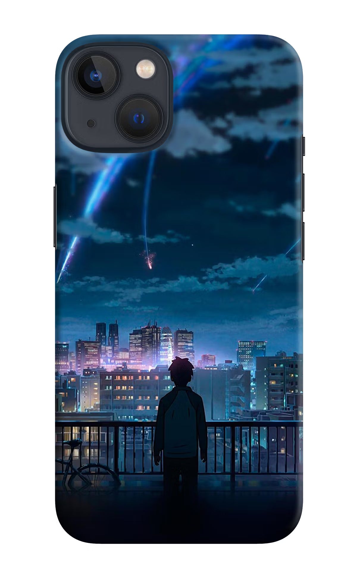 Anime iPhone 13 Mini Hard Case Back Cover by Casekaro