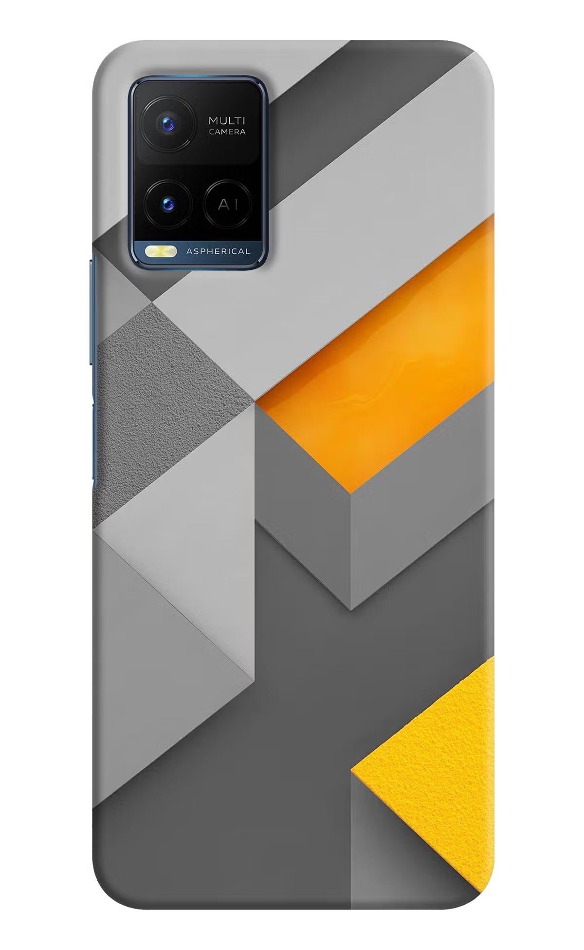 Abstract Vivo Y21/Y21s/Y33s Hard Case Back Cover by Casekaro