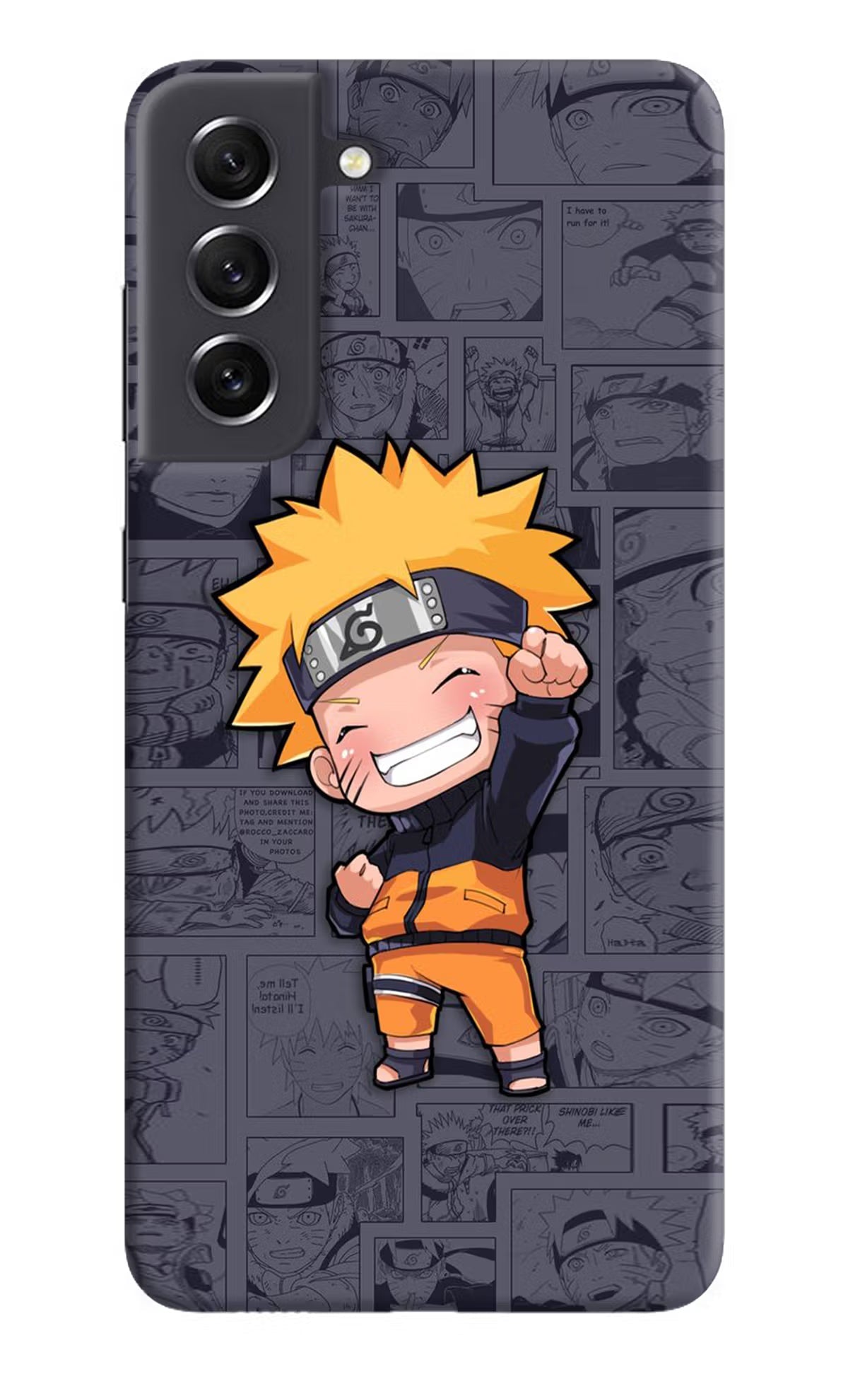 Chota Naruto Samsung S21 FE 5G Hard Case Back Cover by Casekaro