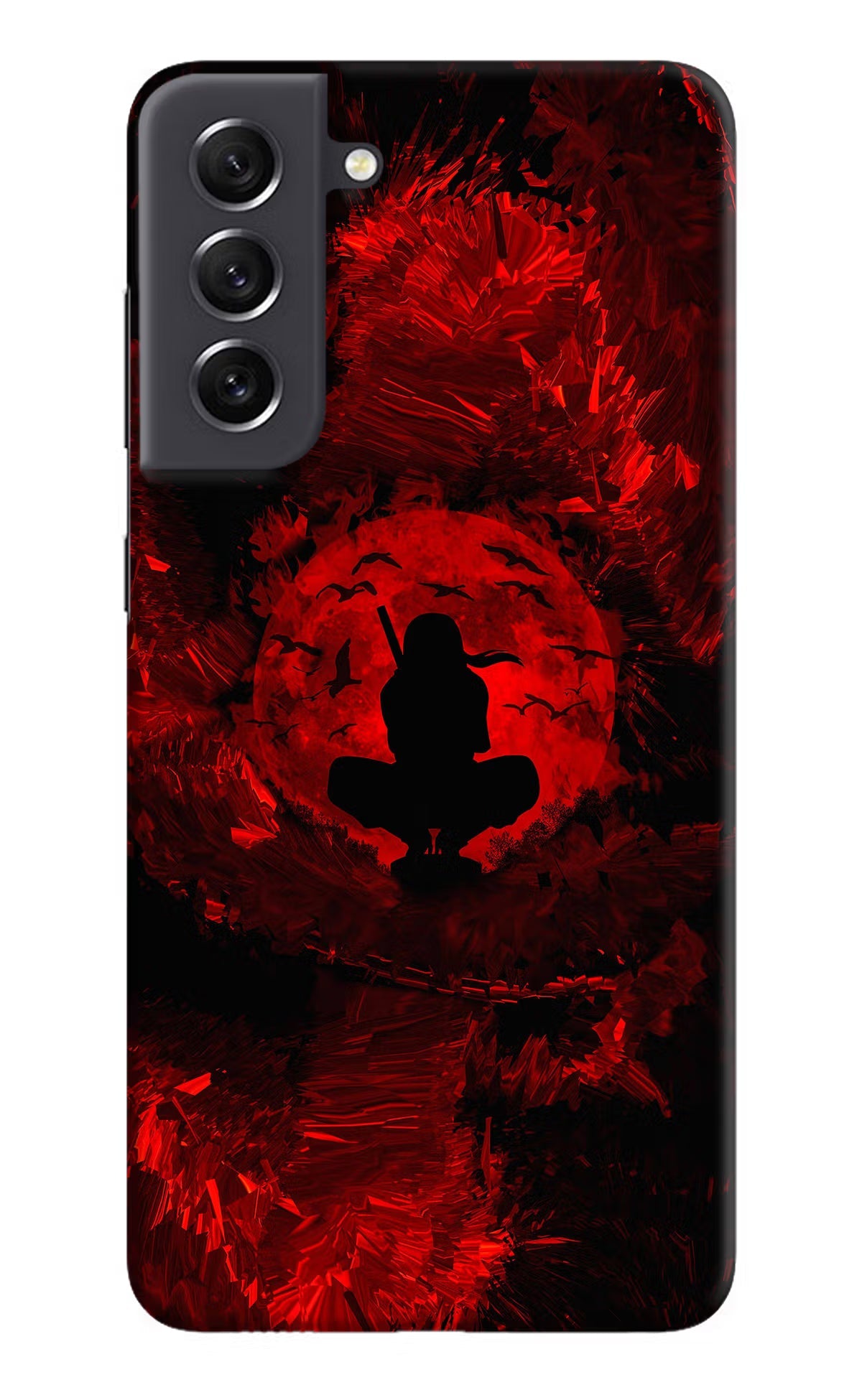 Itachi Uchiha Samsung S21 FE 5G Hard Case Back Cover by Casekaro