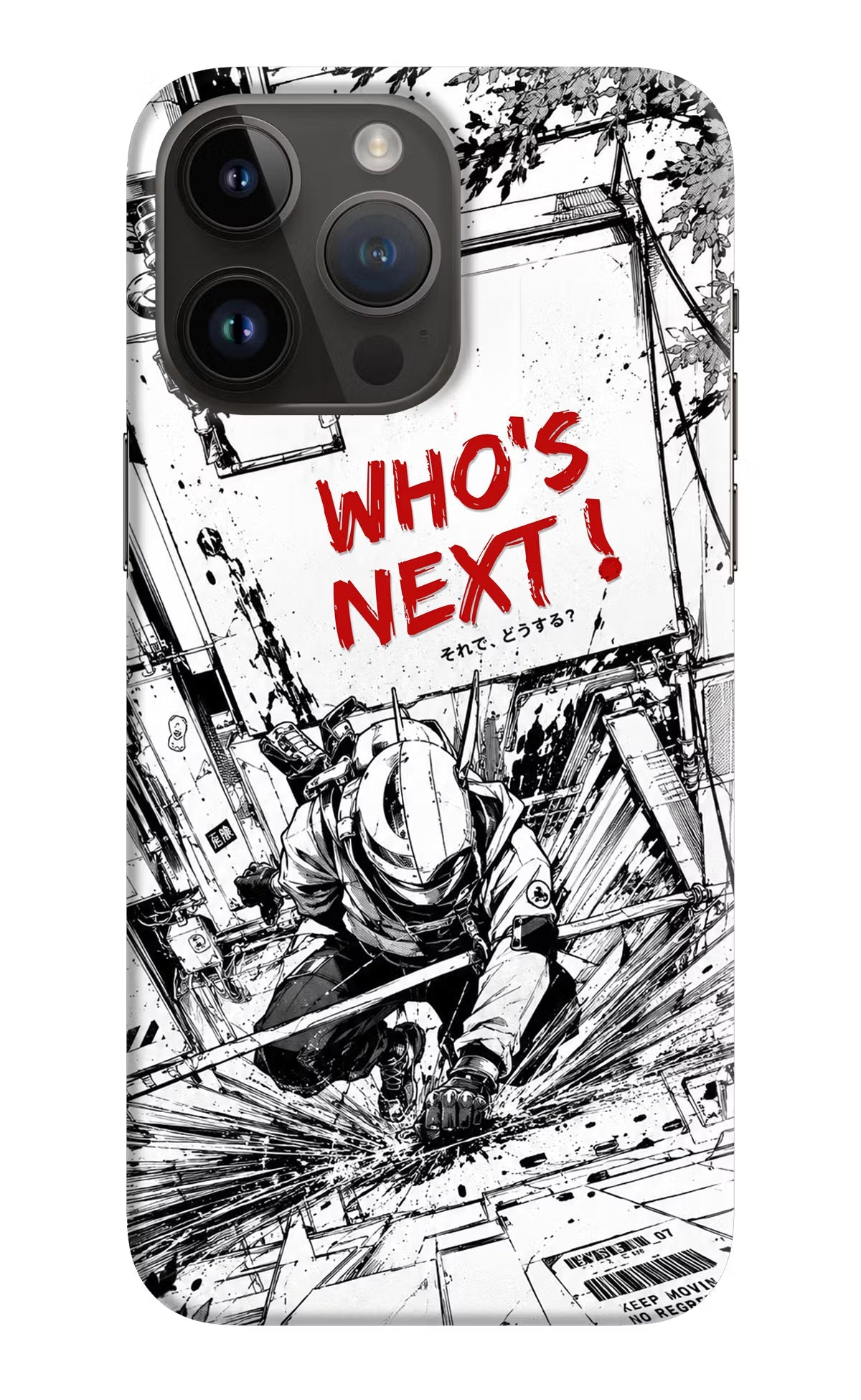 Who's Next iPhone 14 Pro Max Hard Case Back Cover by Casekaro