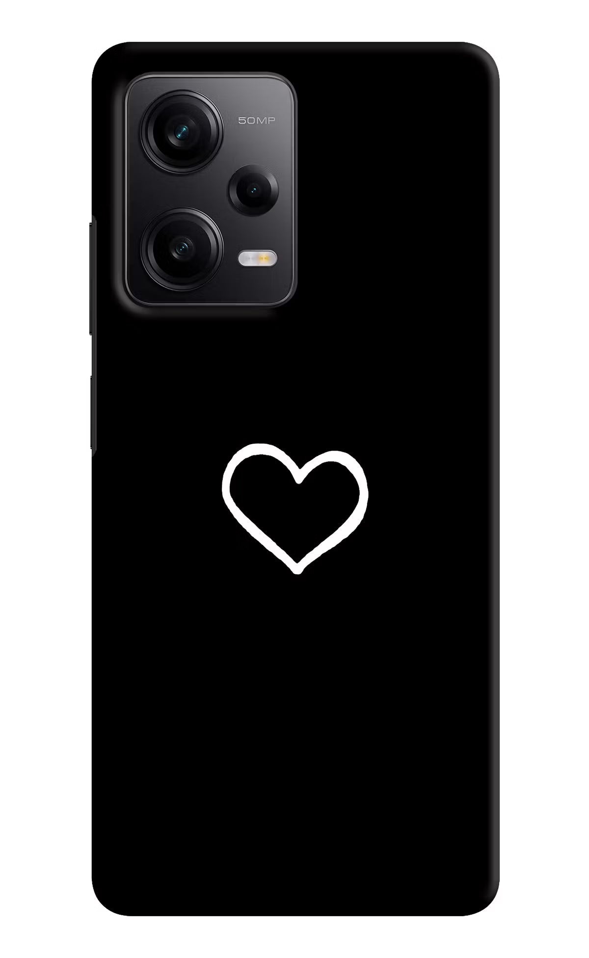 Heart Redmi Note 12 Pro 5G Hard Case Back Cover by Casekaro