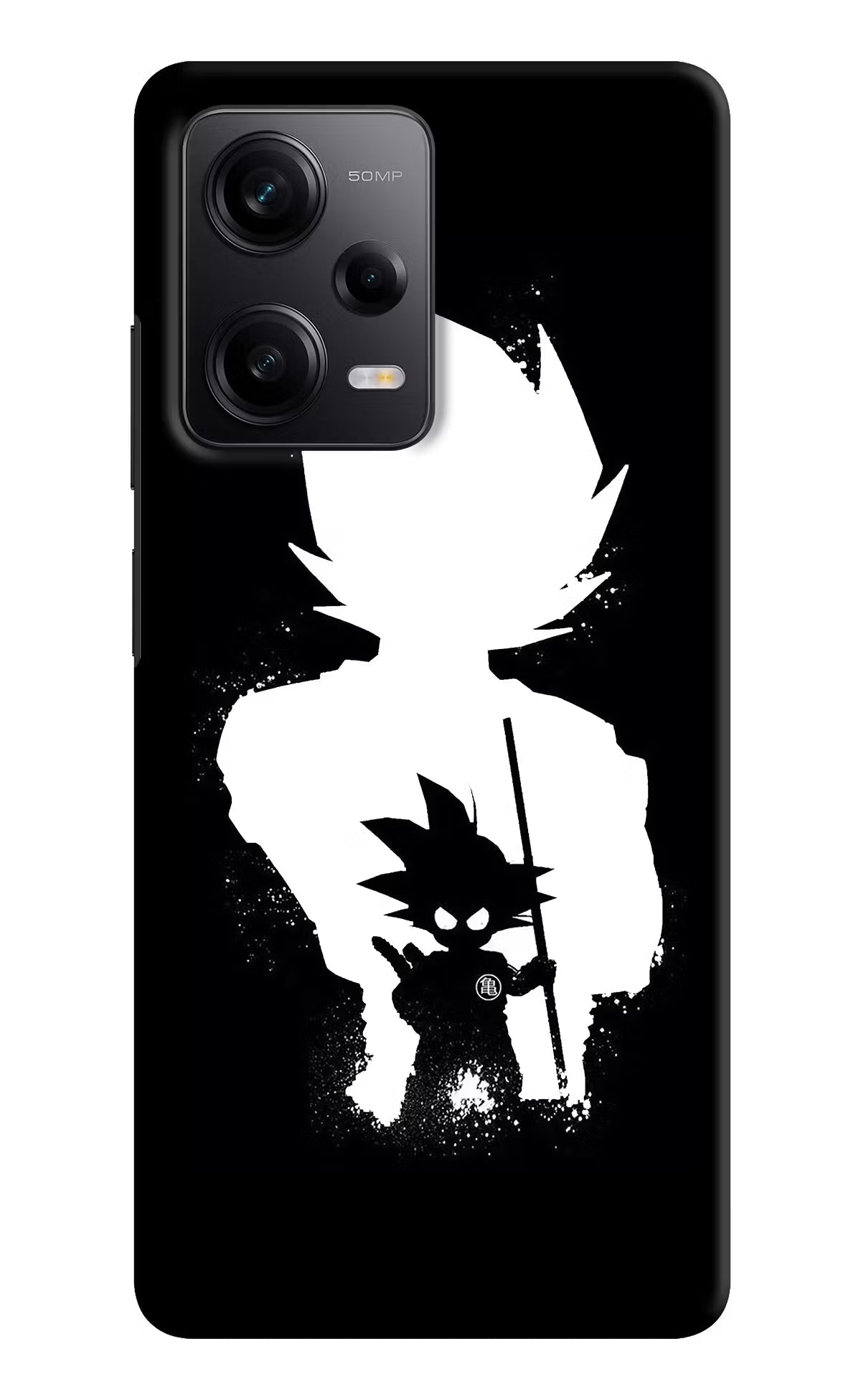 Goku Shadow Redmi Note 12 Pro 5G Hard Case Back Cover by Casekaro