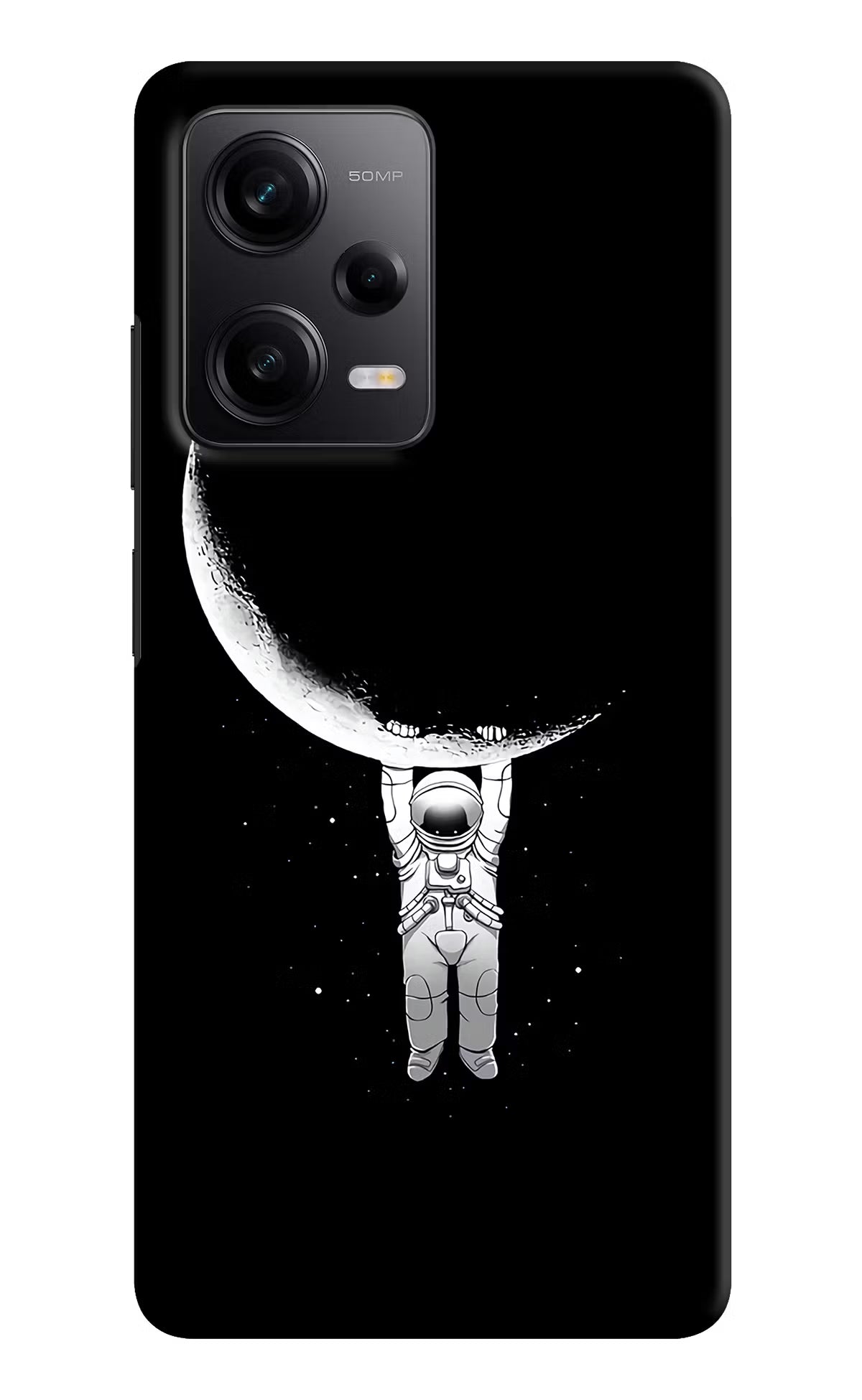 Moon Space Redmi Note 12 Pro 5G Hard Case Back Cover by Casekaro