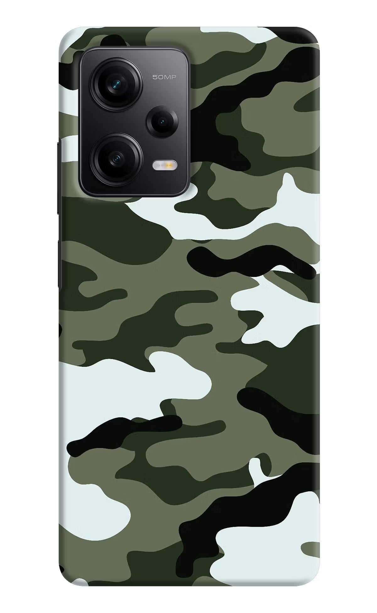 Camouflage Redmi Note 12 Pro 5G Hard Case Back Cover by Casekaro