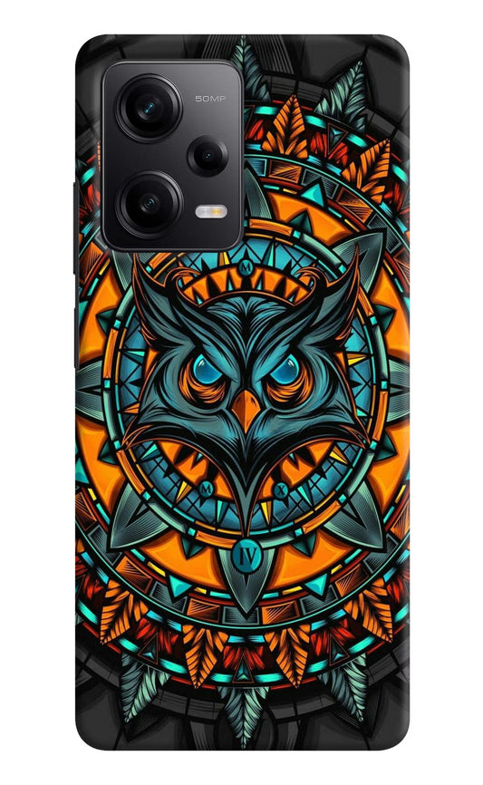 Angry Owl Art Redmi Note 12 Pro 5G Hard Case Back Cover by Casekaro