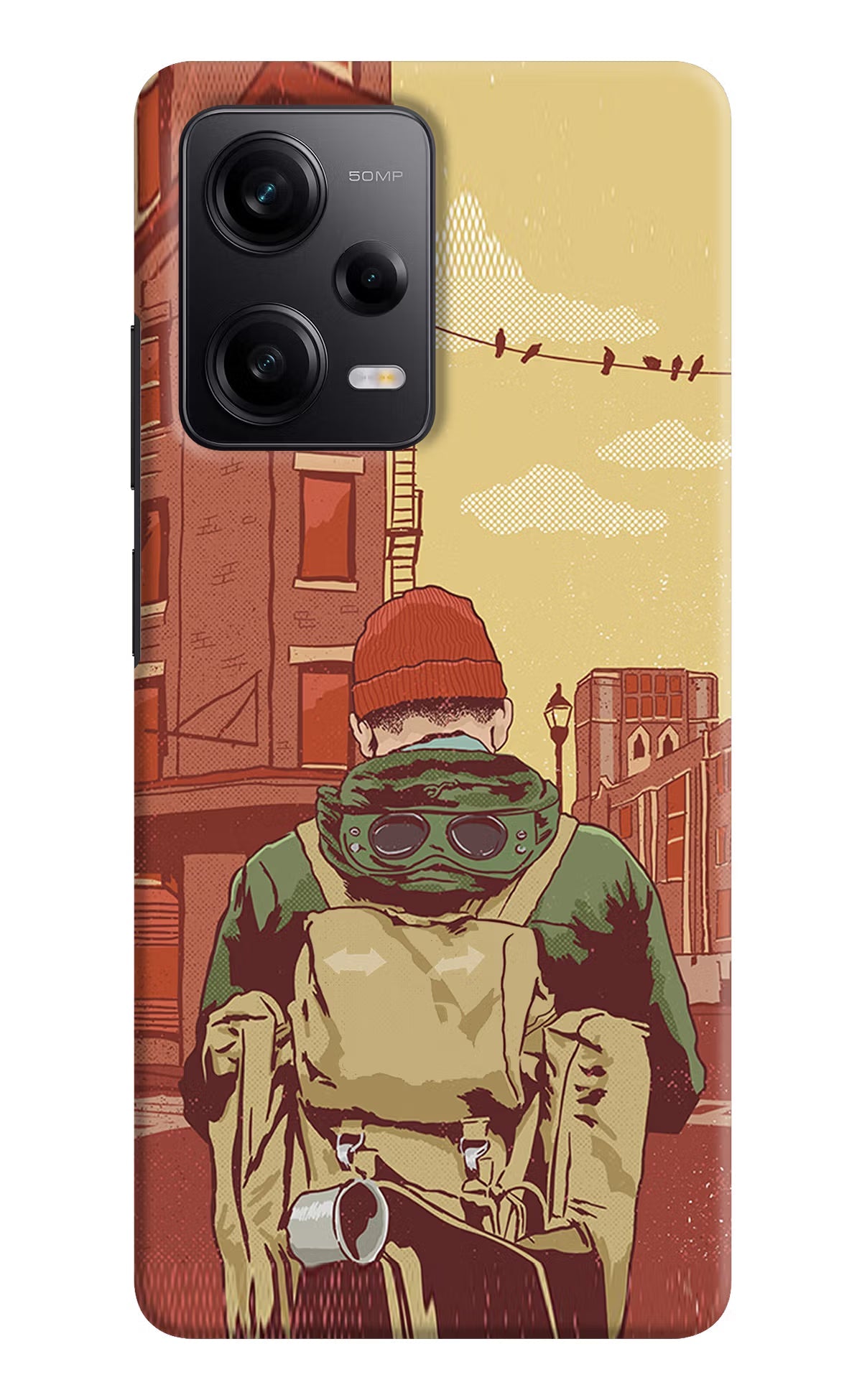 Adventurous Redmi Note 12 Pro 5G Hard Case Back Cover by Casekaro