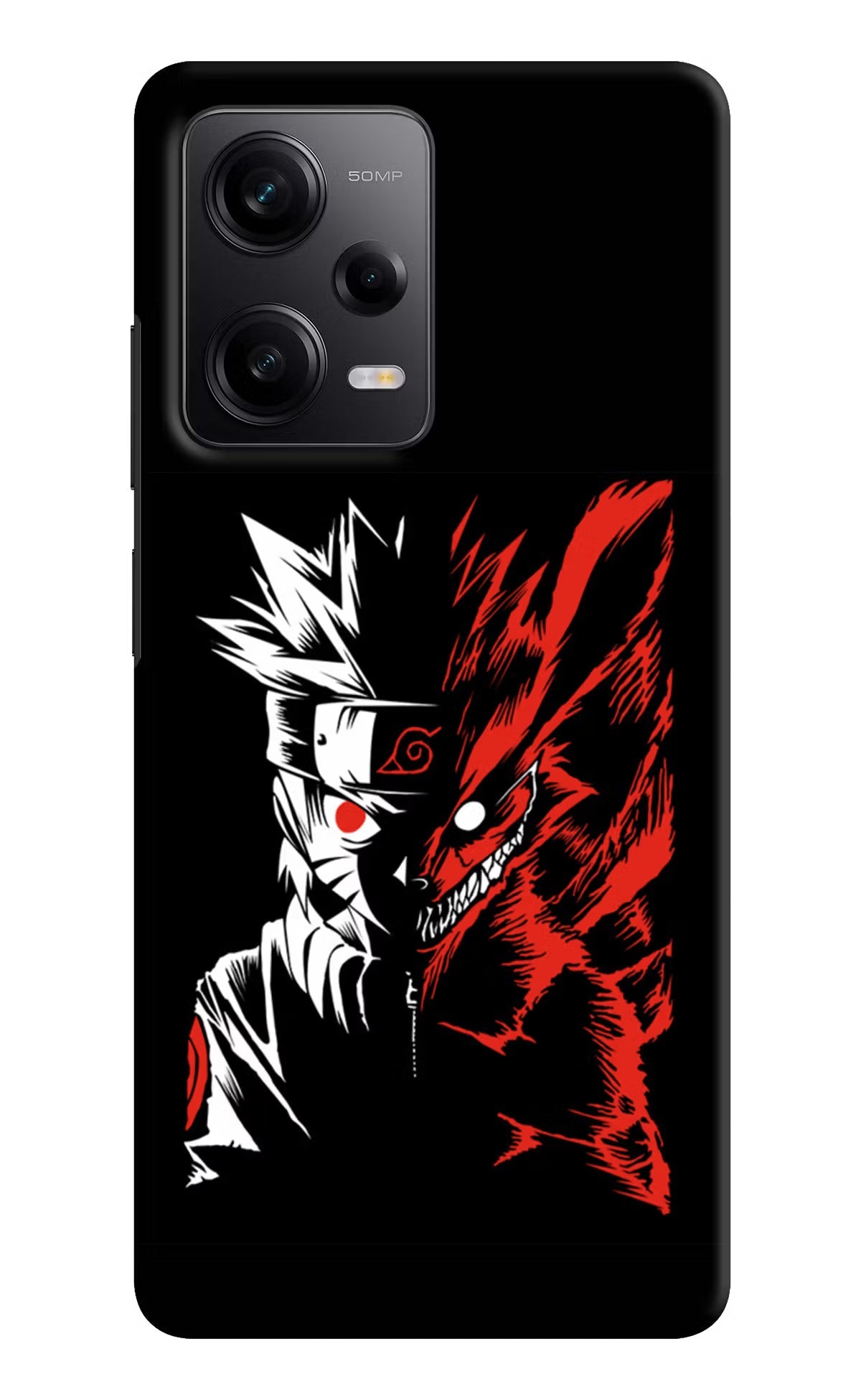 Naruto Two Face Redmi Note 12 Pro 5G Hard Case Back Cover by Casekaro