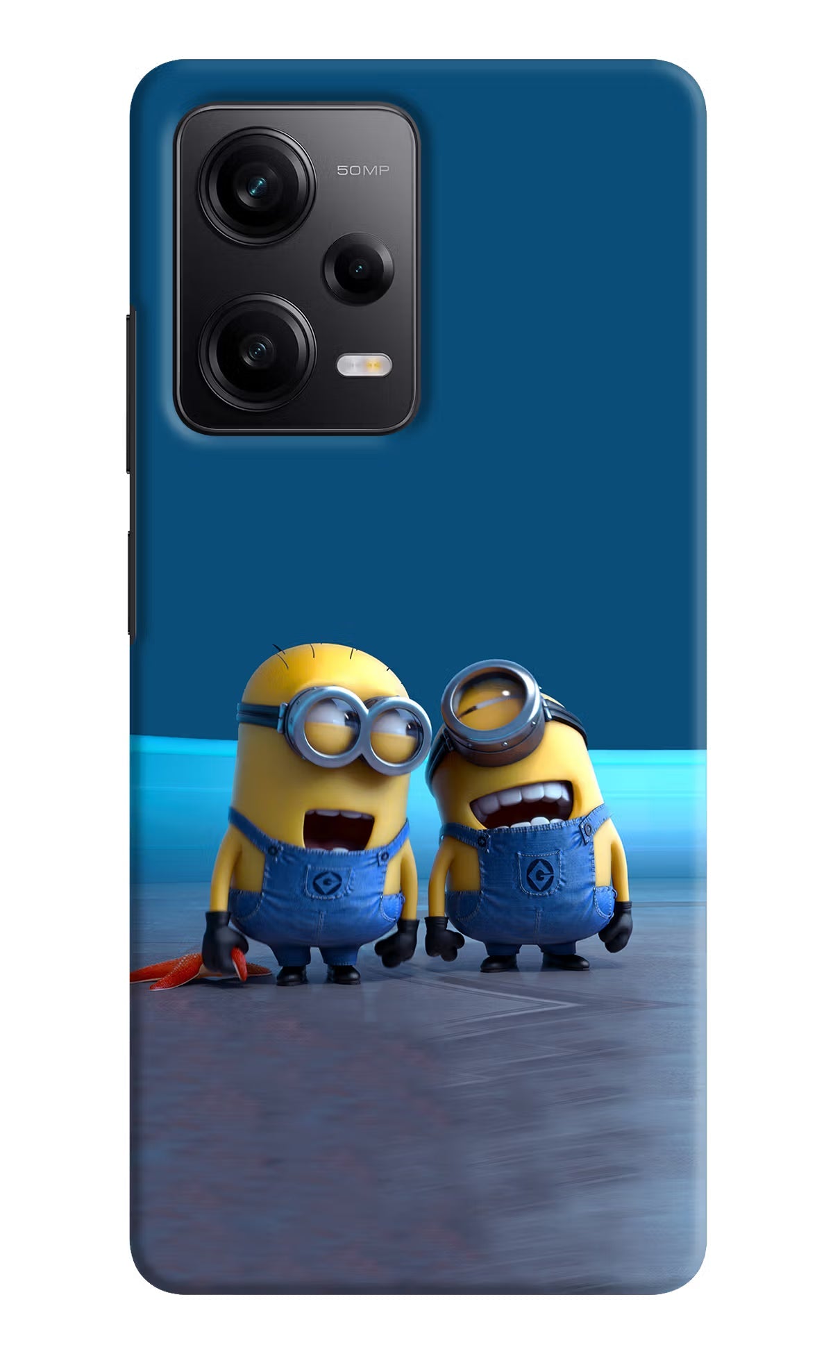 Minion Laughing Redmi Note 12 Pro 5G Hard Case Back Cover by Casekaro