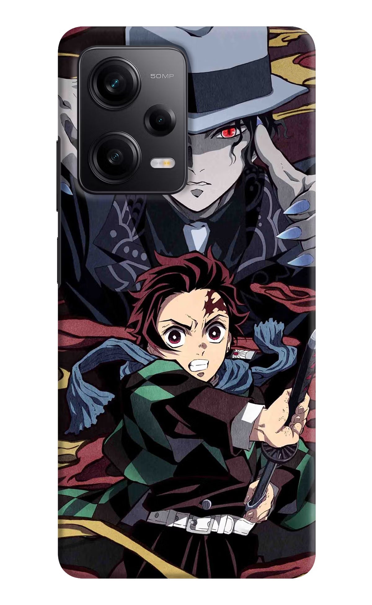 Demon Slayer Redmi Note 12 Pro 5G Hard Case Back Cover by Casekaro