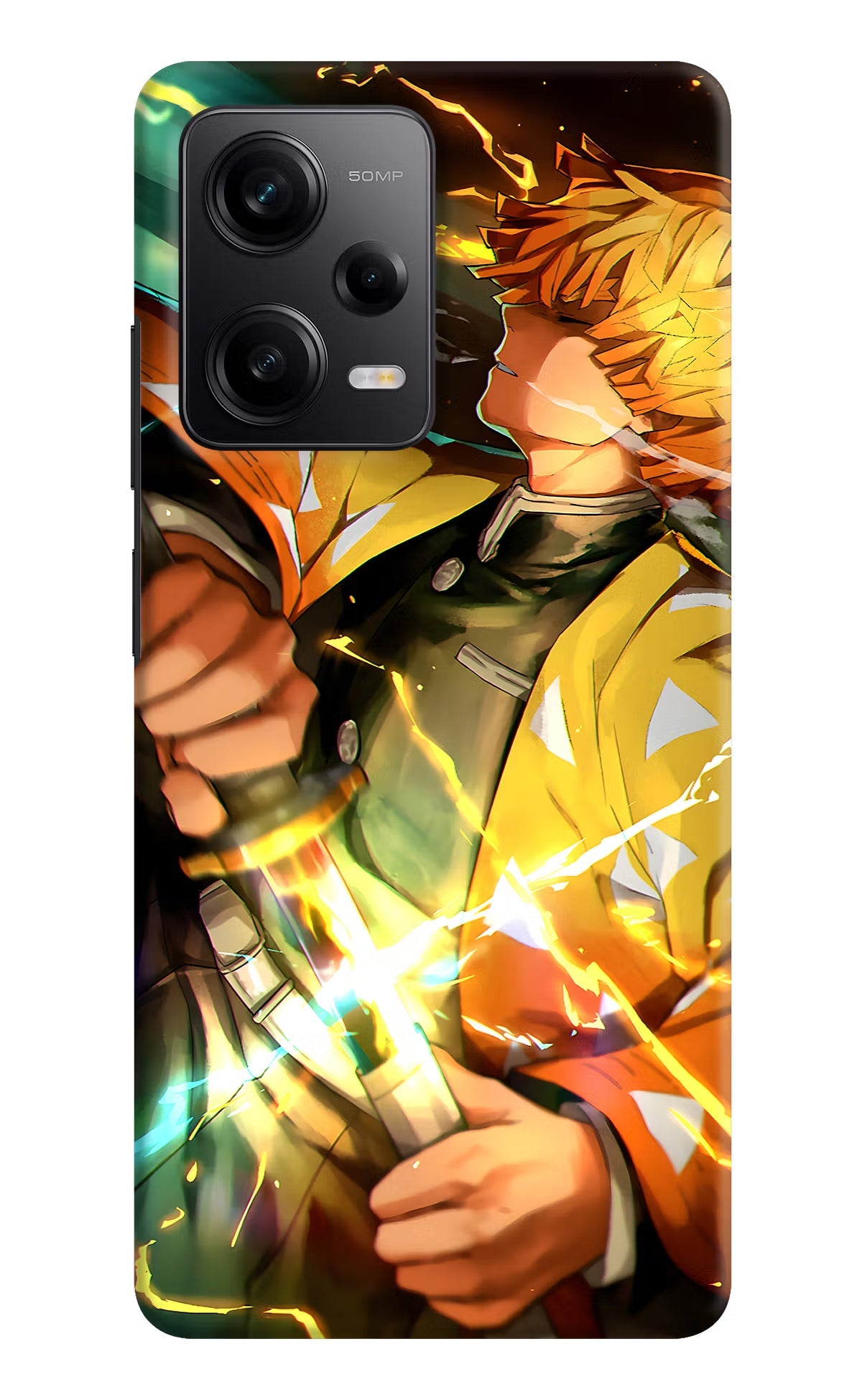 Demon Slayer Redmi Note 12 Pro 5G Hard Case Back Cover by Casekaro