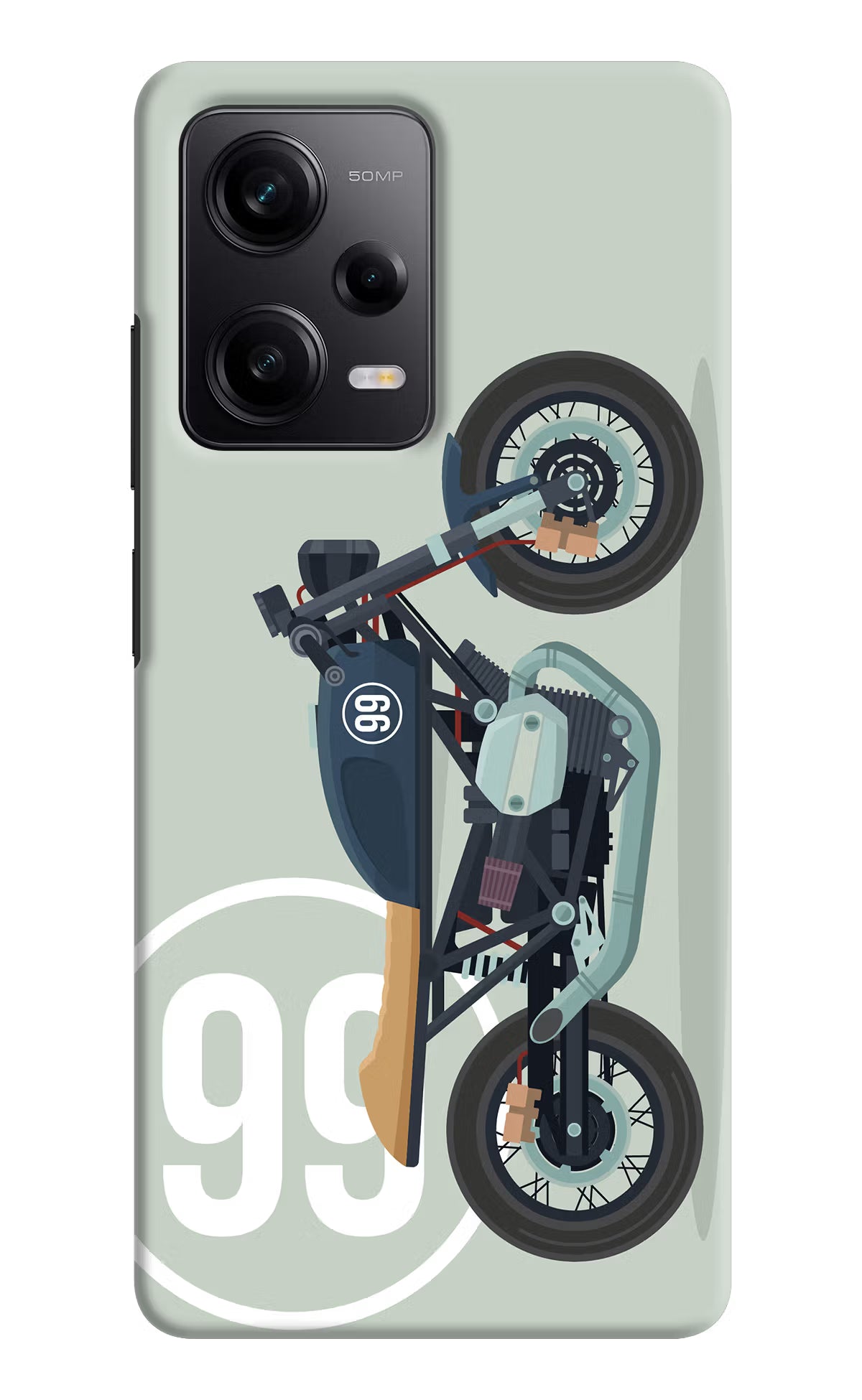 Classic Cafe Racer 99 Redmi Note 12 Pro 5G Hard Case Back Cover by Casekaro