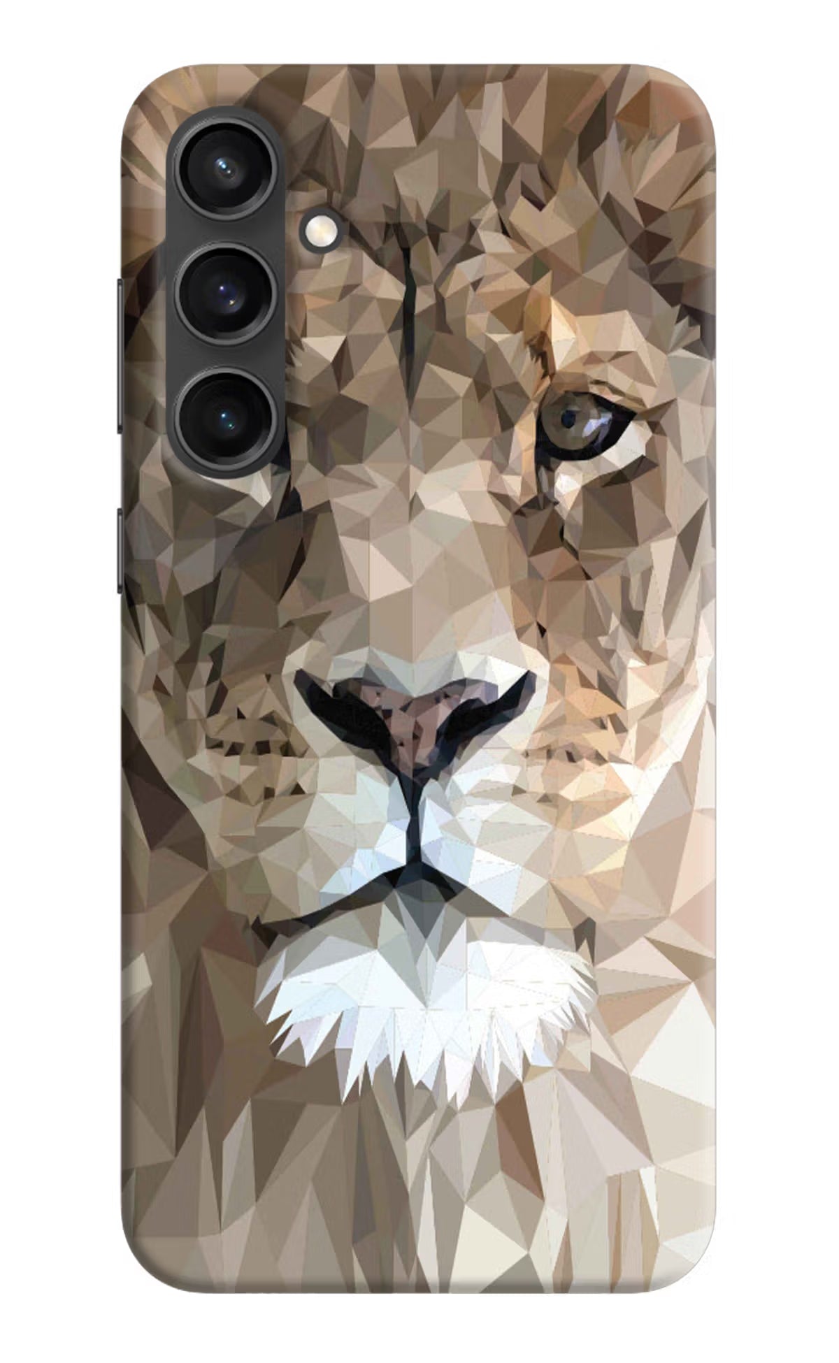 Lion Art Samsung S23 Hard Case Back Cover by Casekaro