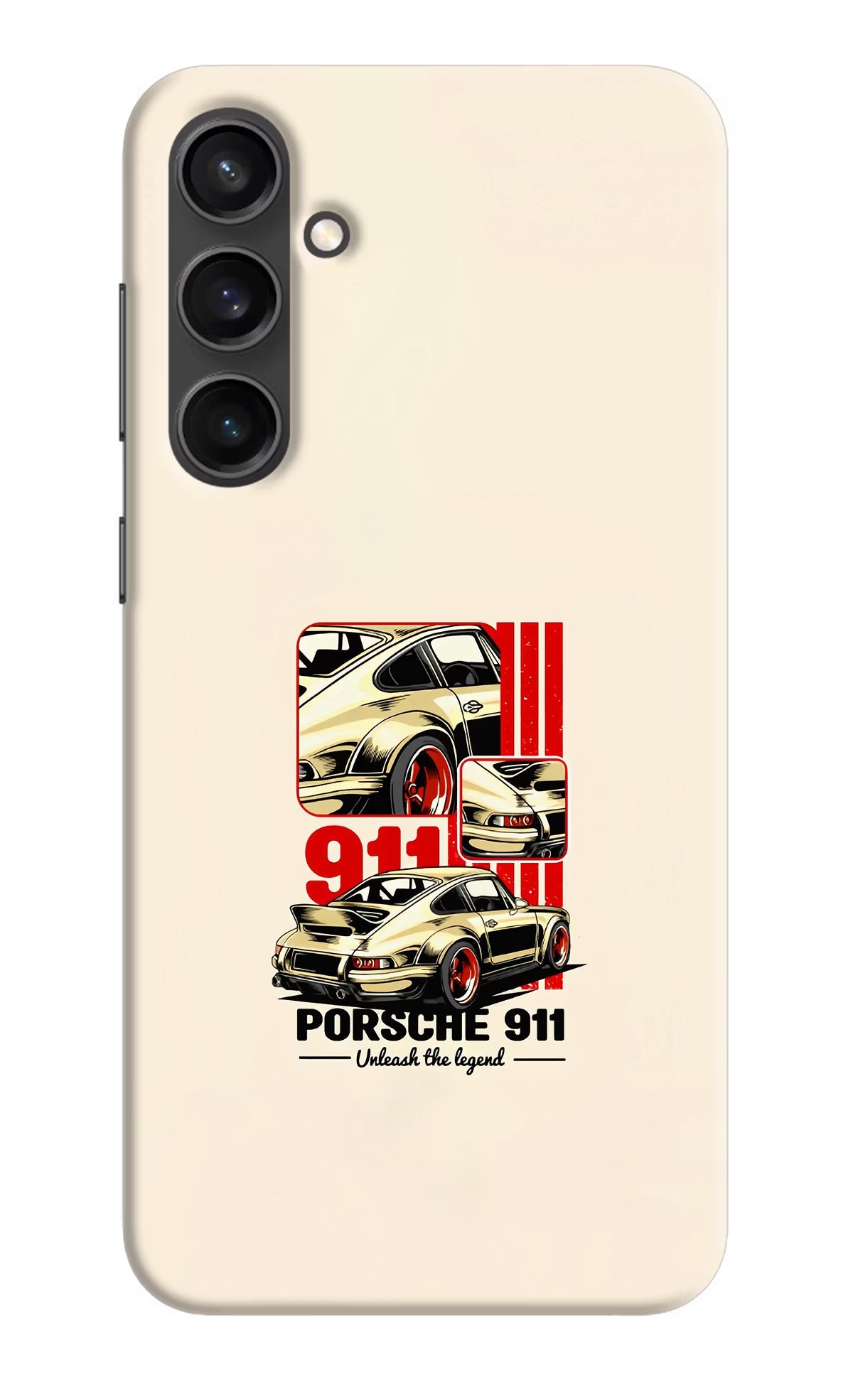 Classic Porsche 911 Samsung S23 Hard Case Back Cover by Casekaro