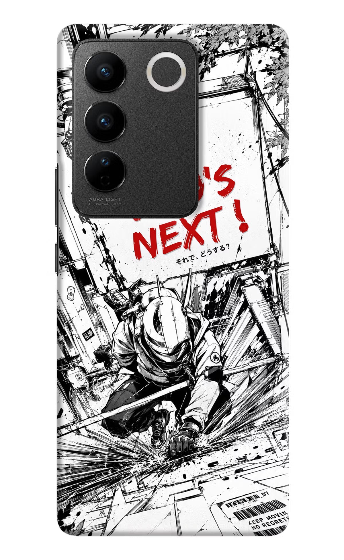 Who's Next Vivo V27/V27 Pro Hard Case Back Cover by Casekaro