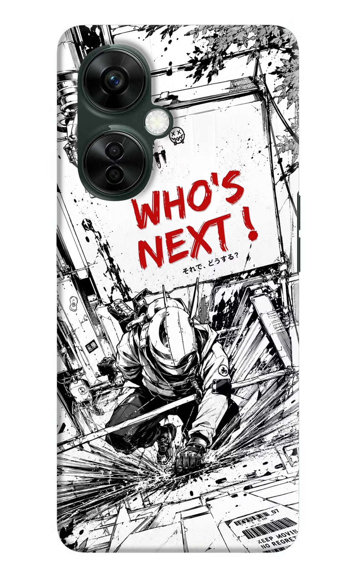 Who's Next OnePlus Nord CE 3 Lite 5G Hard Case Back Cover by Casekaro