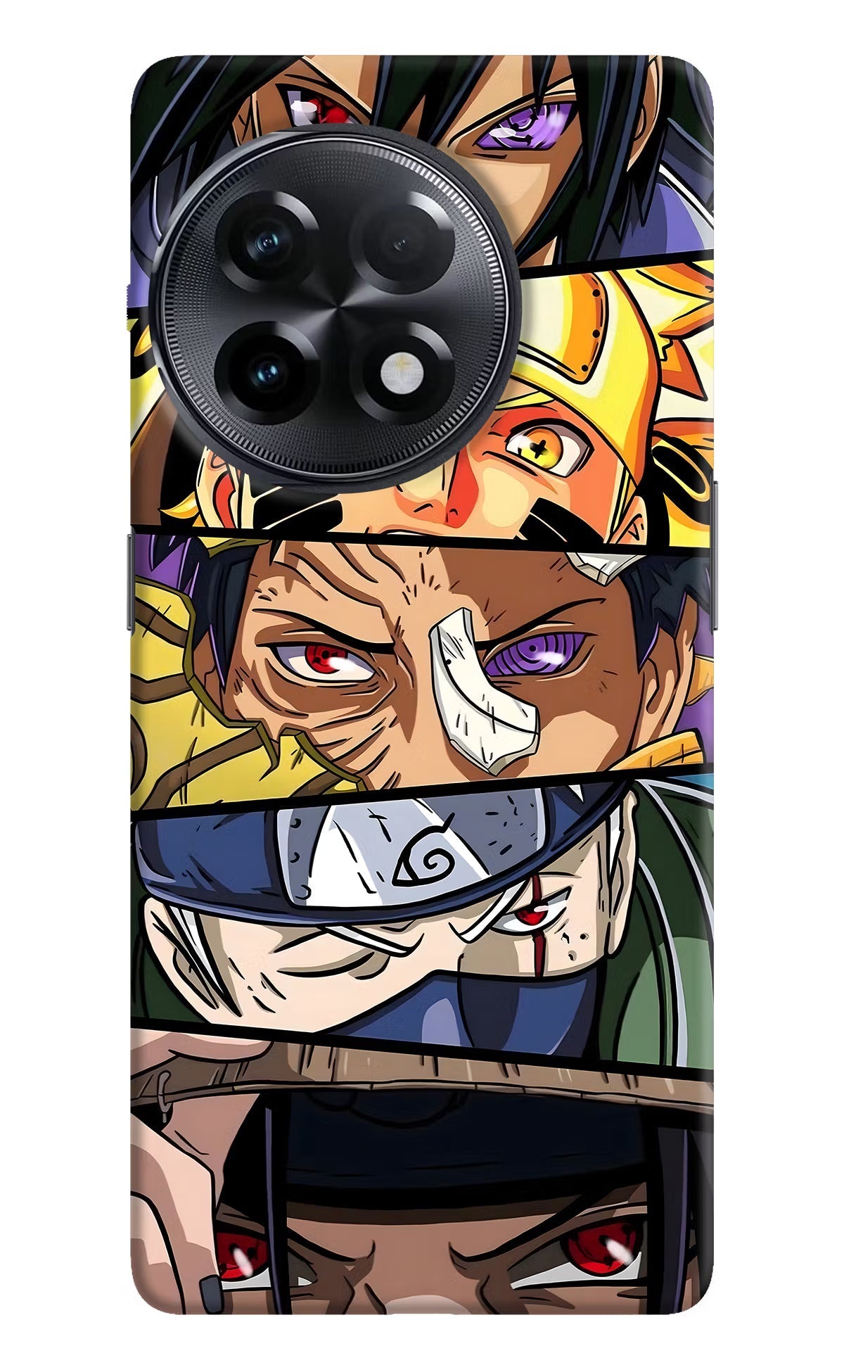 Naruto Character OnePlus 11R Hard Case Back Cover by Casekaro