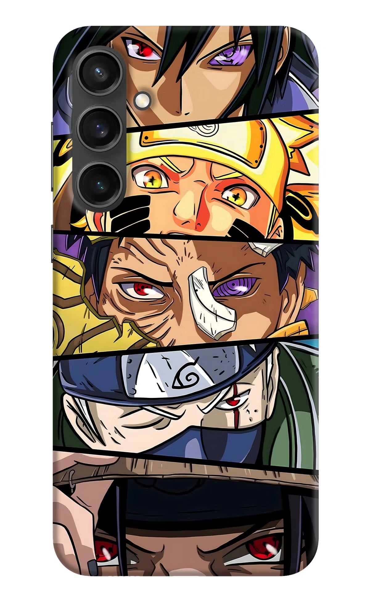 Naruto Character Samsung S23 FE 5G Hard Case Back Cover by Casekaro