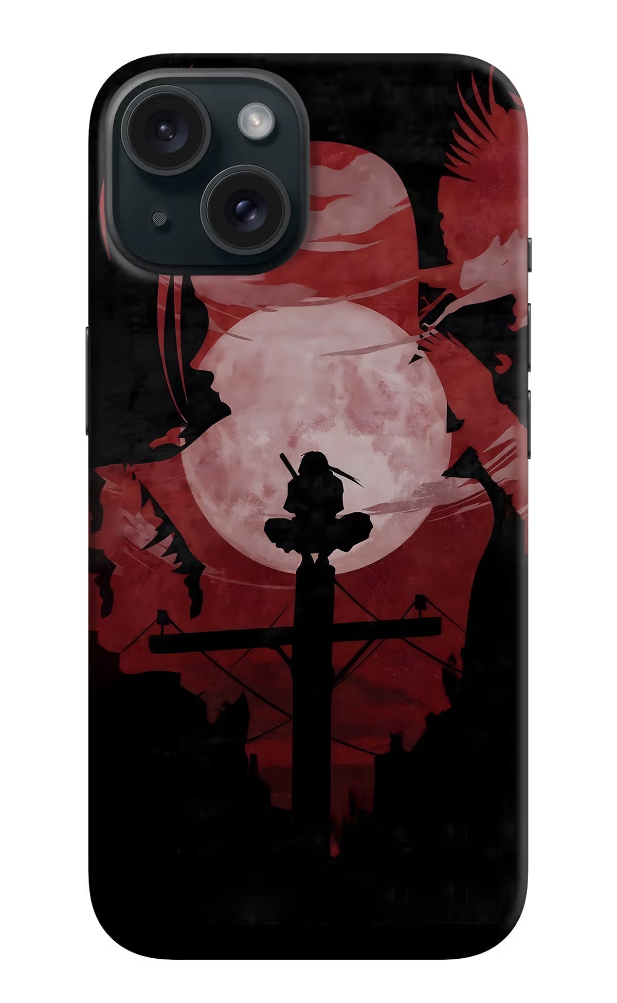 Anime Naruto iPhone 15 Hard Case Back Cover by Casekaro