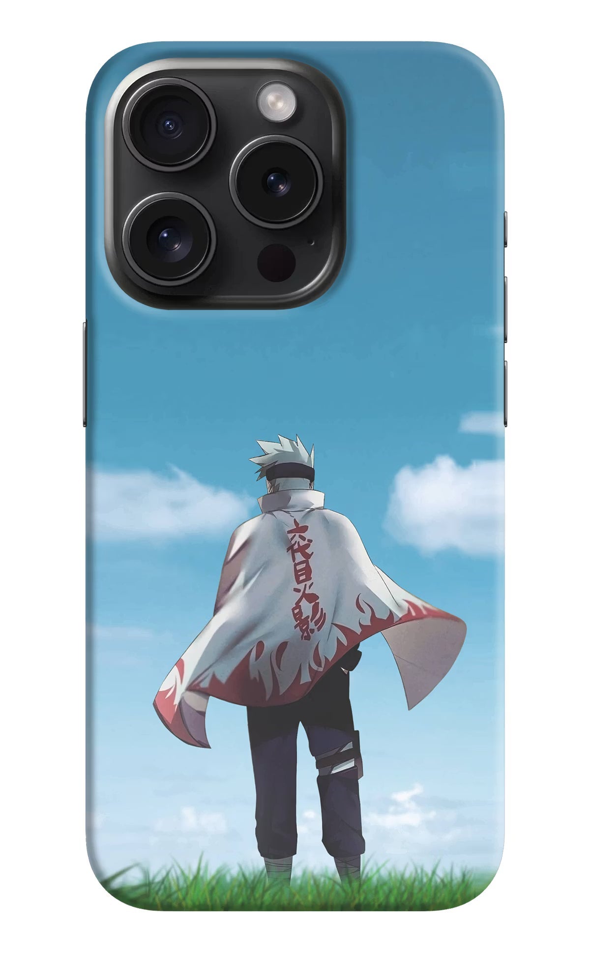 Kakashi iPhone 15 Pro Hard Case Back Cover by Casekaro