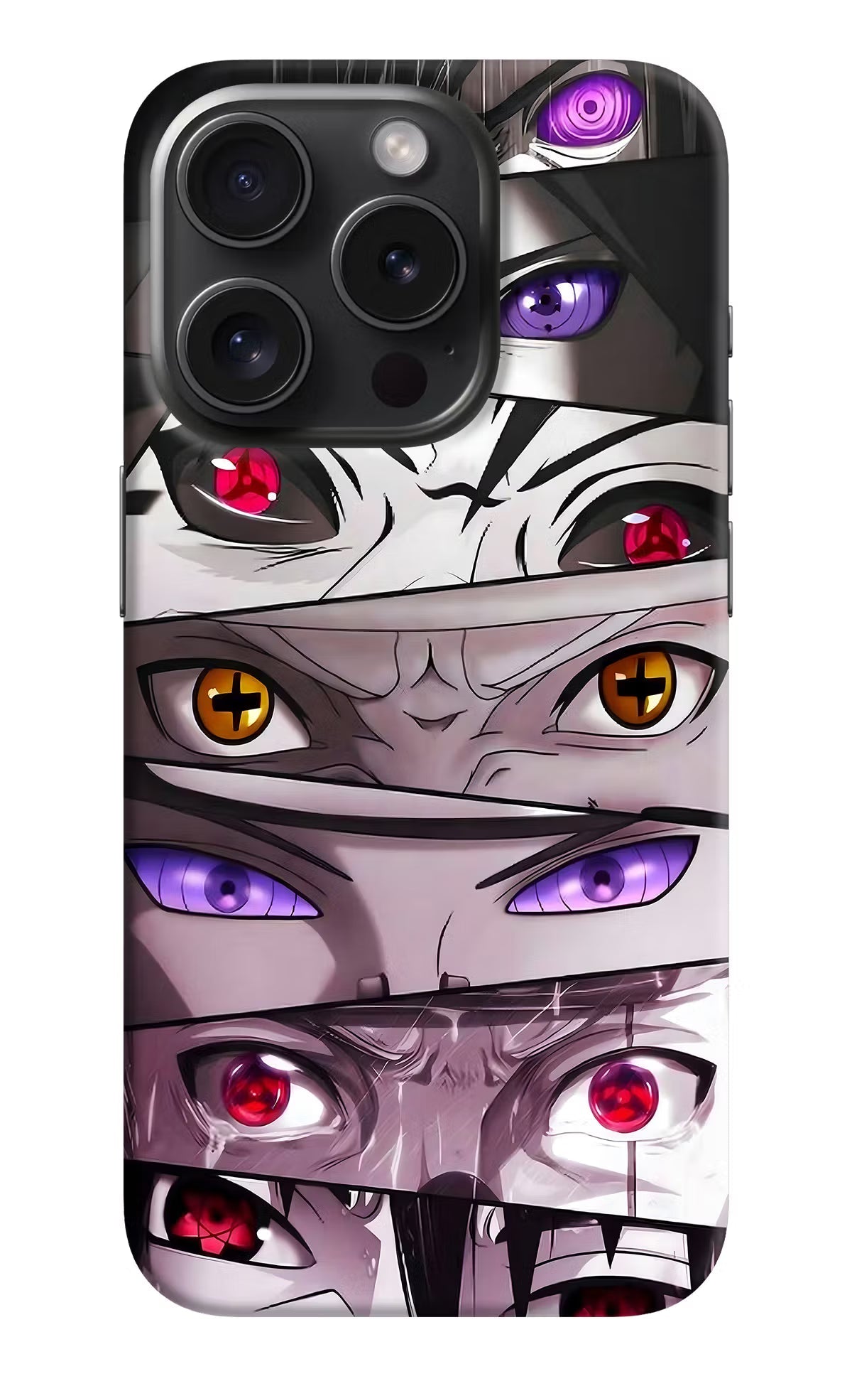 Naruto Anime iPhone 15 Pro Hard Case Back Cover by Casekaro