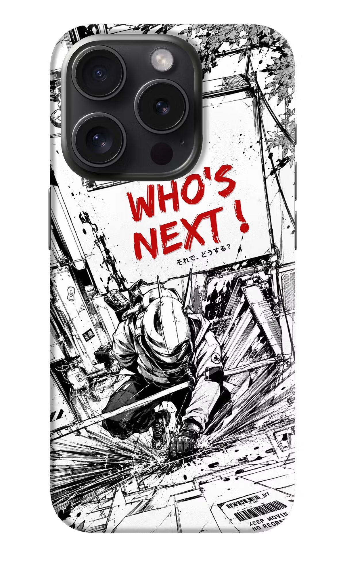 Who's Next iPhone 15 Pro Hard Case Back Cover by Casekaro