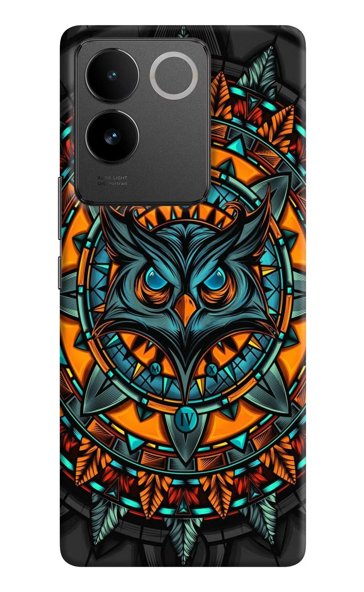Angry Owl Art IQOO Z7 Pro 5G Hard Case Back Cover by Casekaro