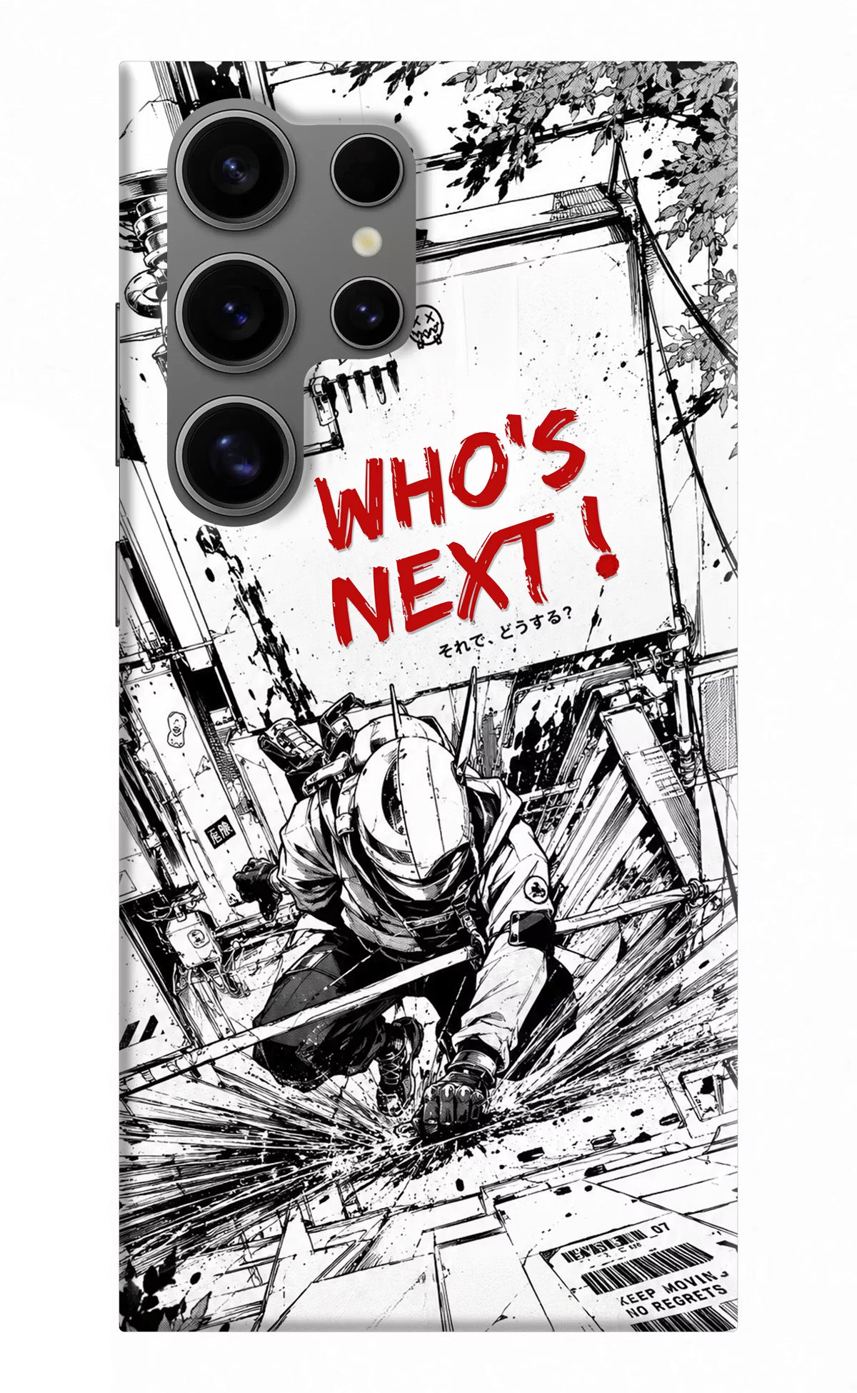 Who's Next Samsung S24 Ultra Hard Case Back Cover by Casekaro