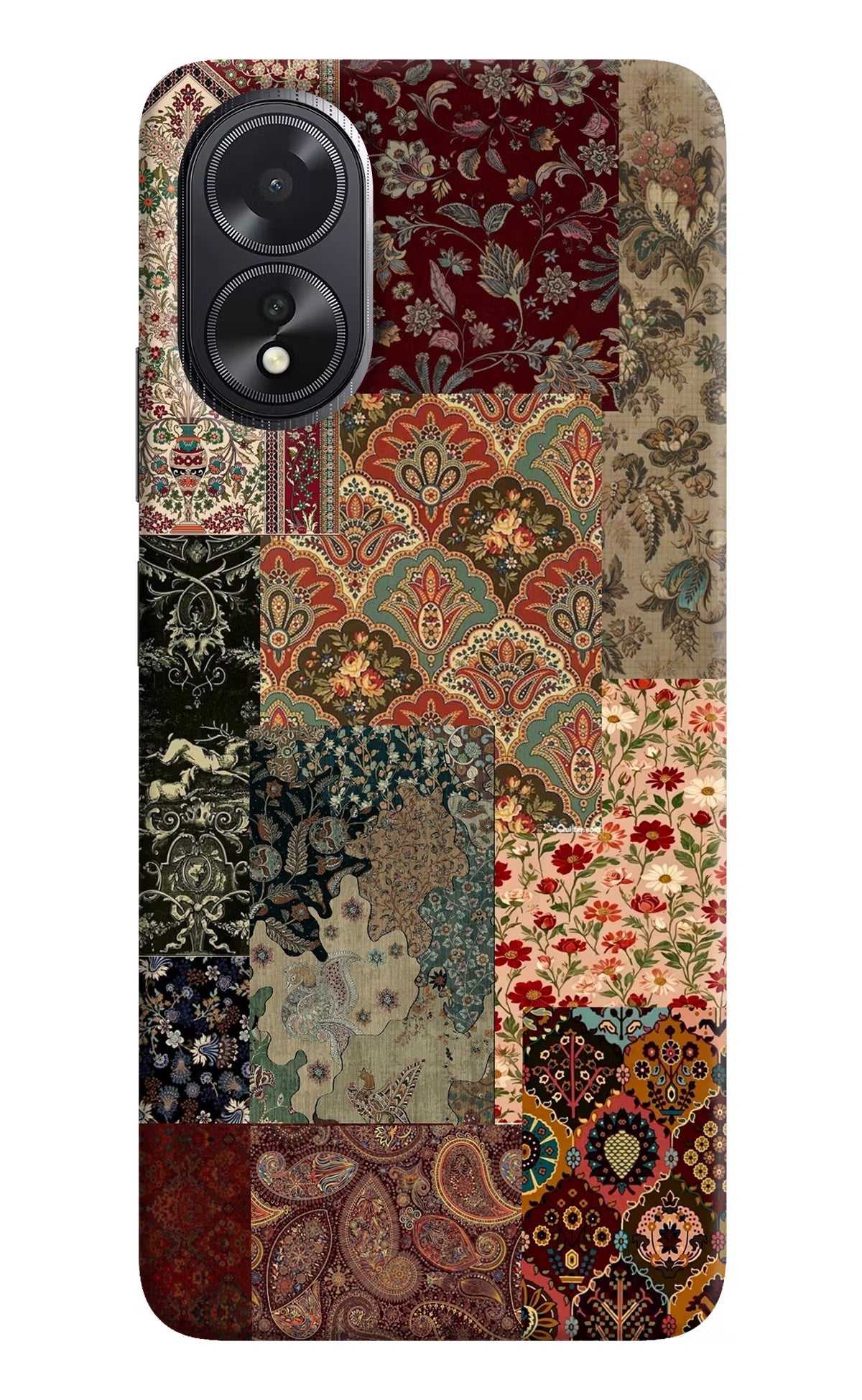 Desi Print Oppo A18/Oppo A38 Hard Case Back Cover by Casekaro