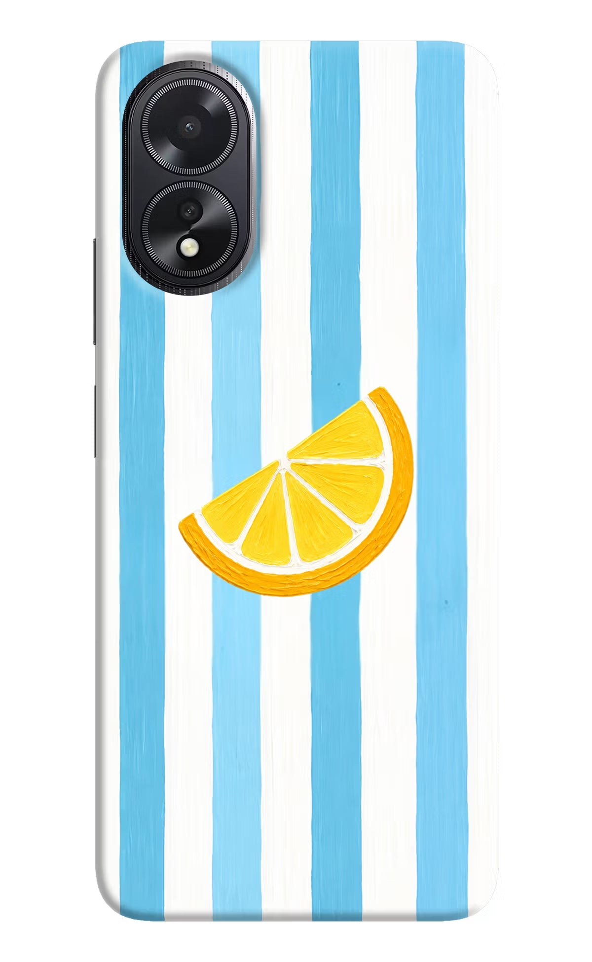 Summer Lemon Oppo A18/Oppo A38 Hard Case Back Cover by Casekaro